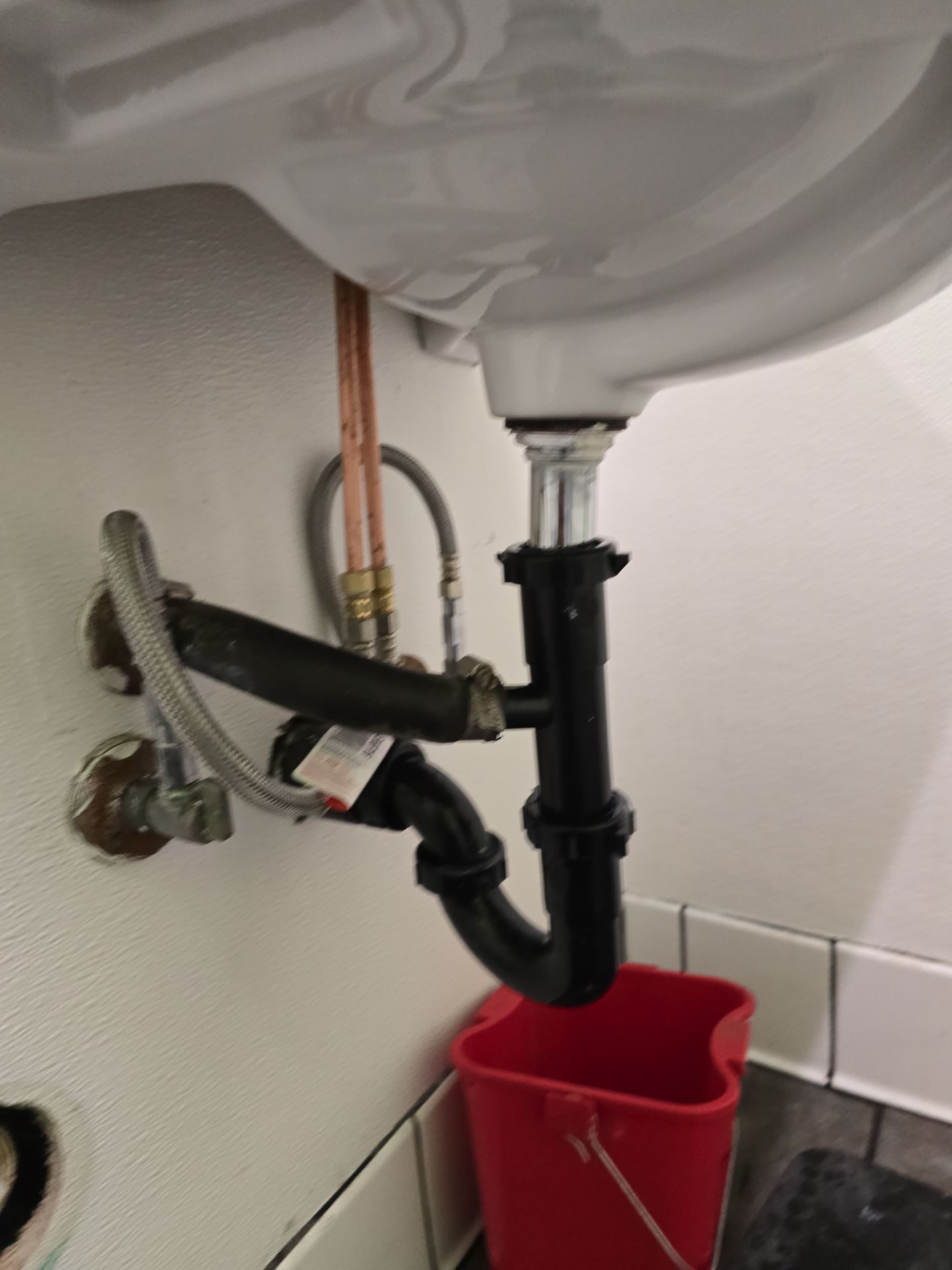 Sink Installation with Faucet & Plumbing by Us Plumbing