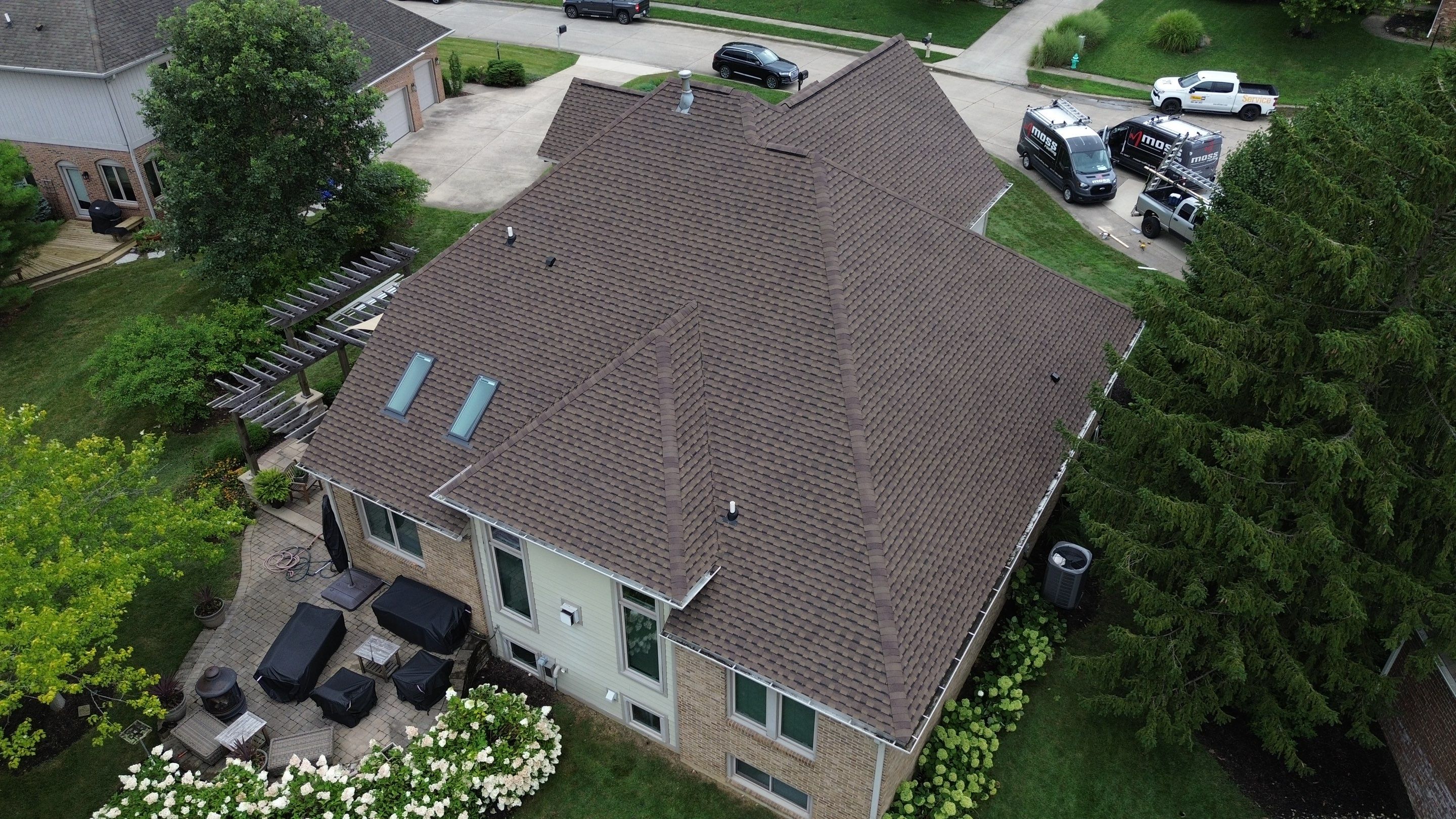 Project in Indianapolis by Moss Roofing
