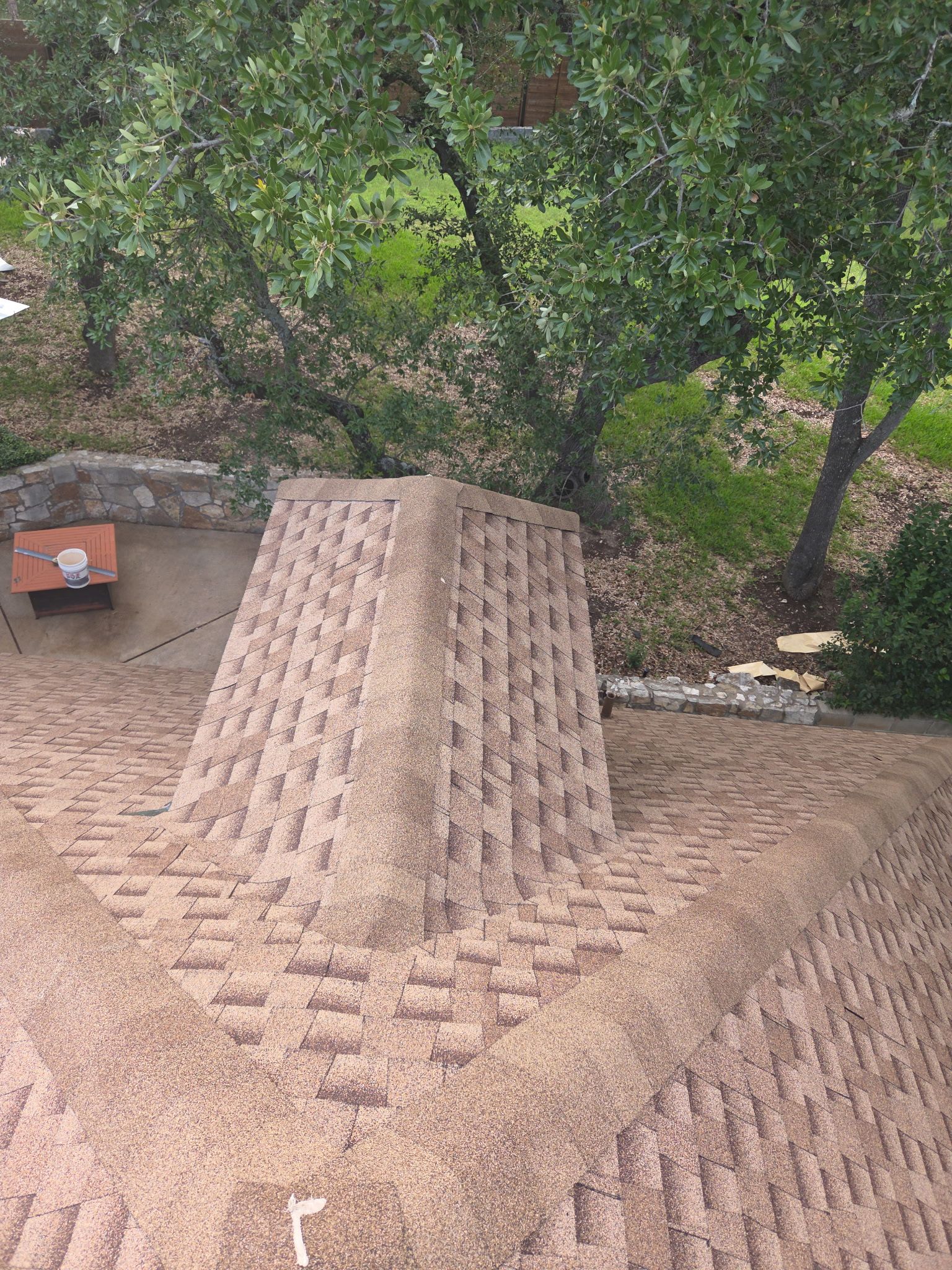Lots of roof in Anderson Mill, TX by REPS Austin Area Roofer