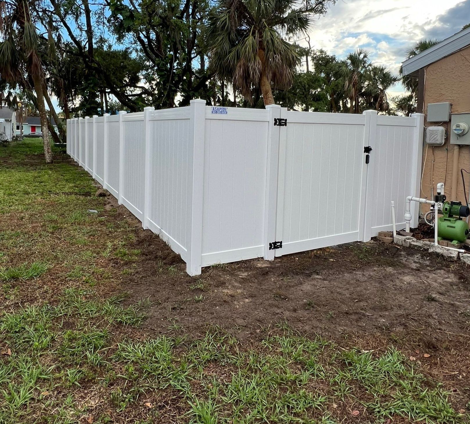 Vinyl Fence Installation using Vinyl Privacy Fence  by Asap fence and gates, LLC