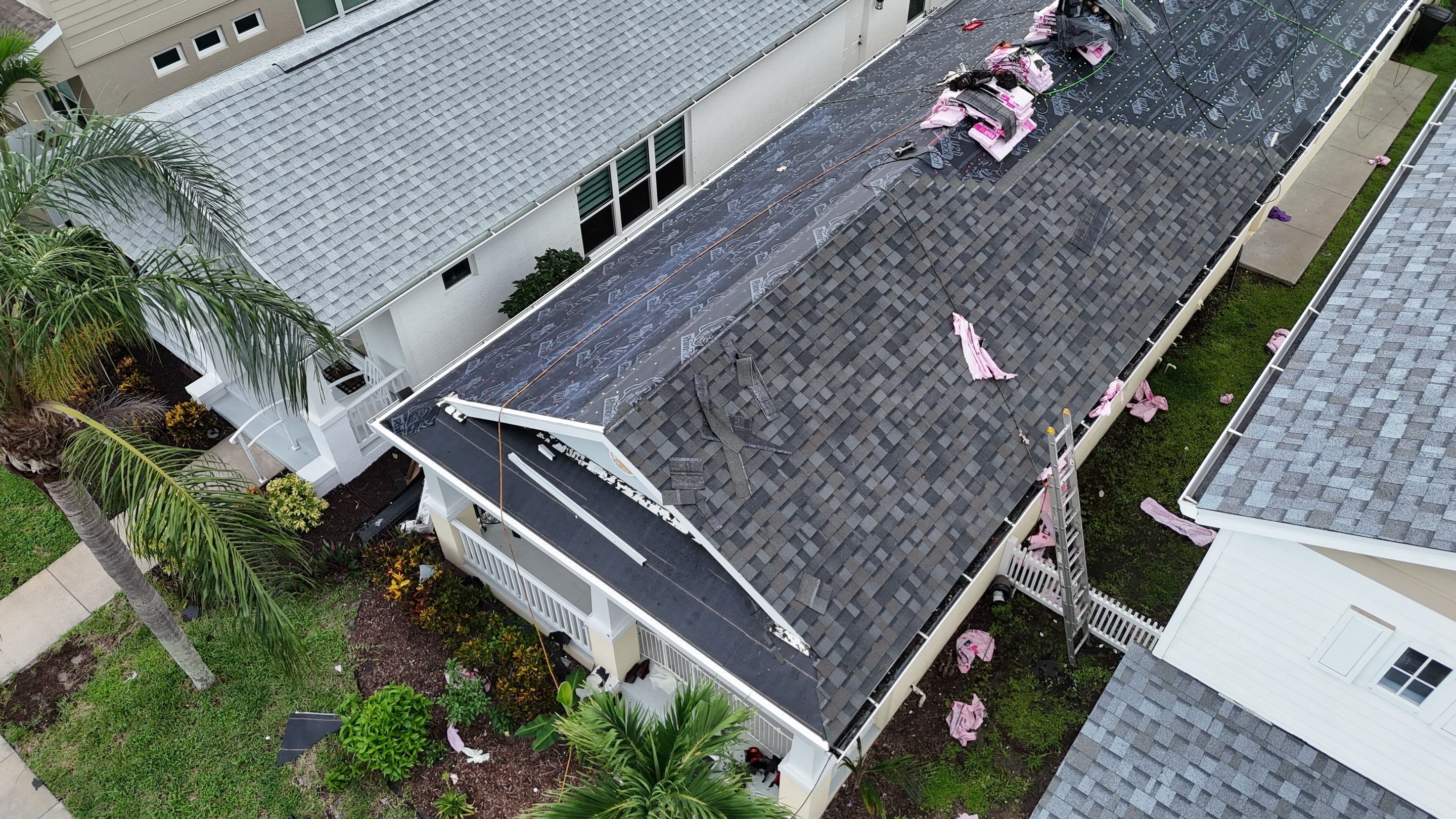 Architectural Shingle Roof Replacement for Bradenton Residential Home by Trinity Restoration and Roofing LLC