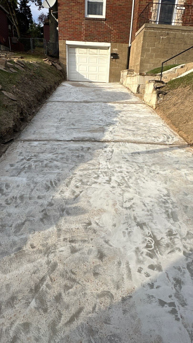Driveway Project in Pittsburgh by Floors in a Day, Inc
