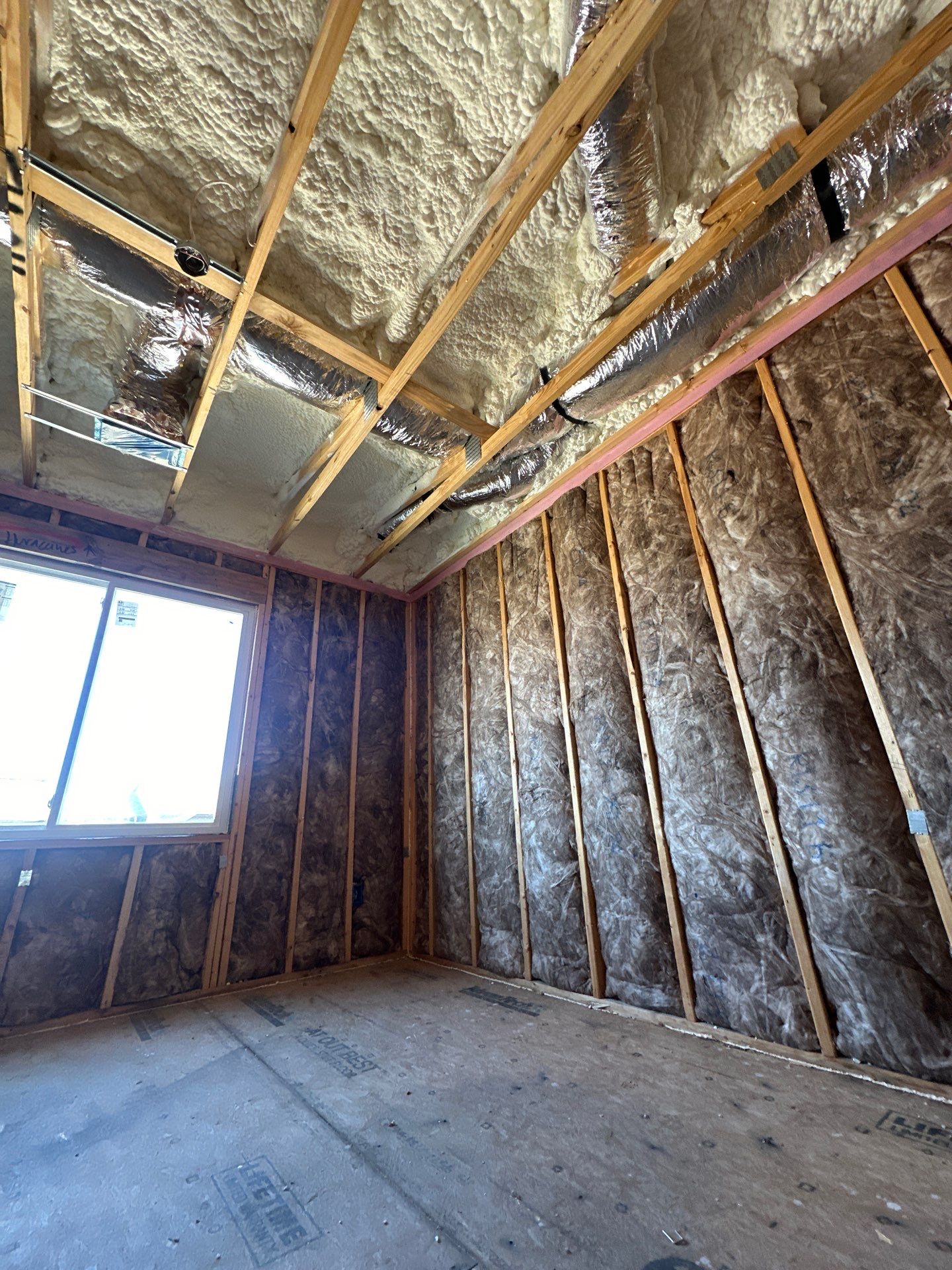Batt/ Spray foam insulation by Apex Insulation Solutions