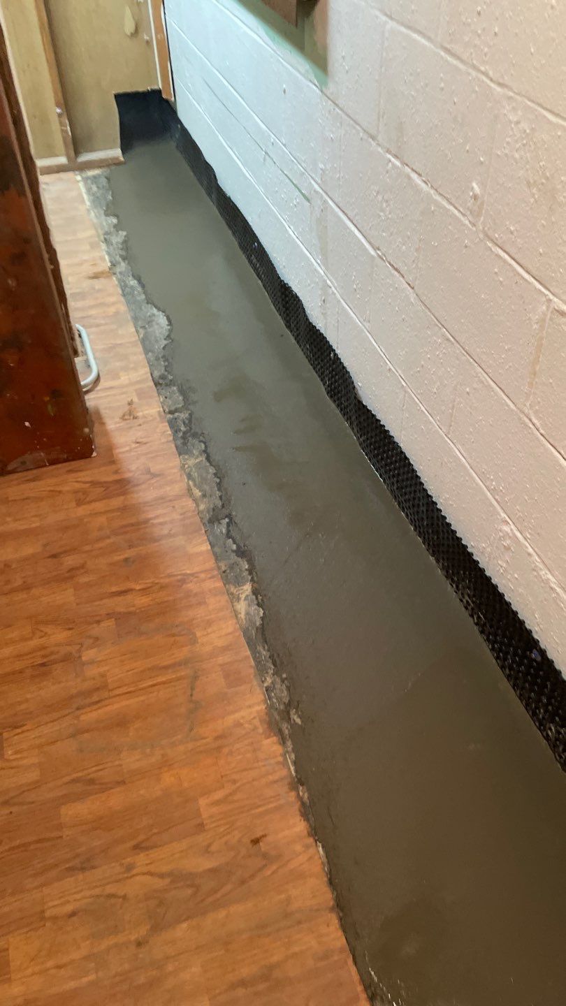 Drain Tile & a Sump Pump for our Property Management Partner by Waterproofing Northeast