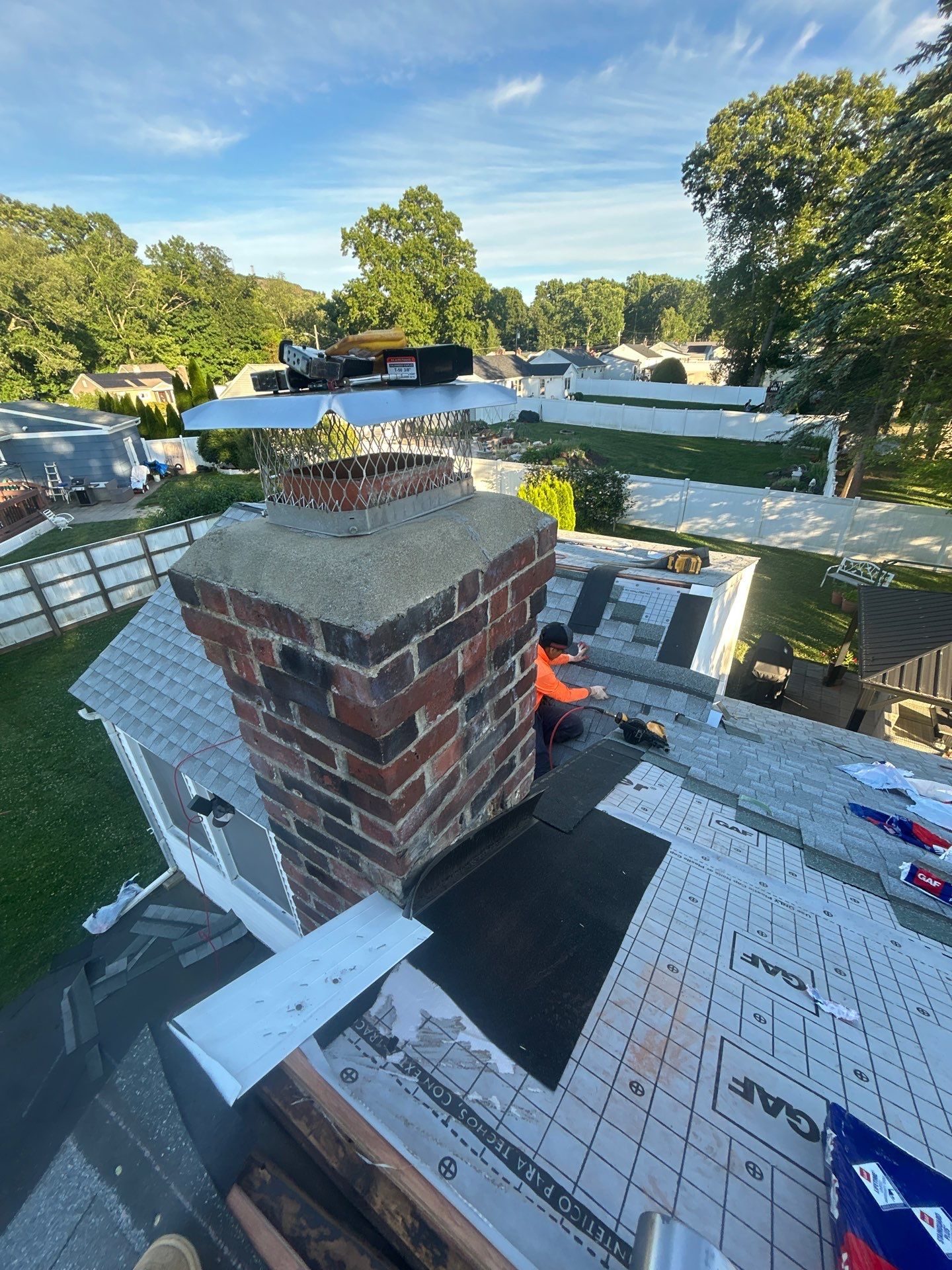 Project in Southington, CT by Elitex Roofing