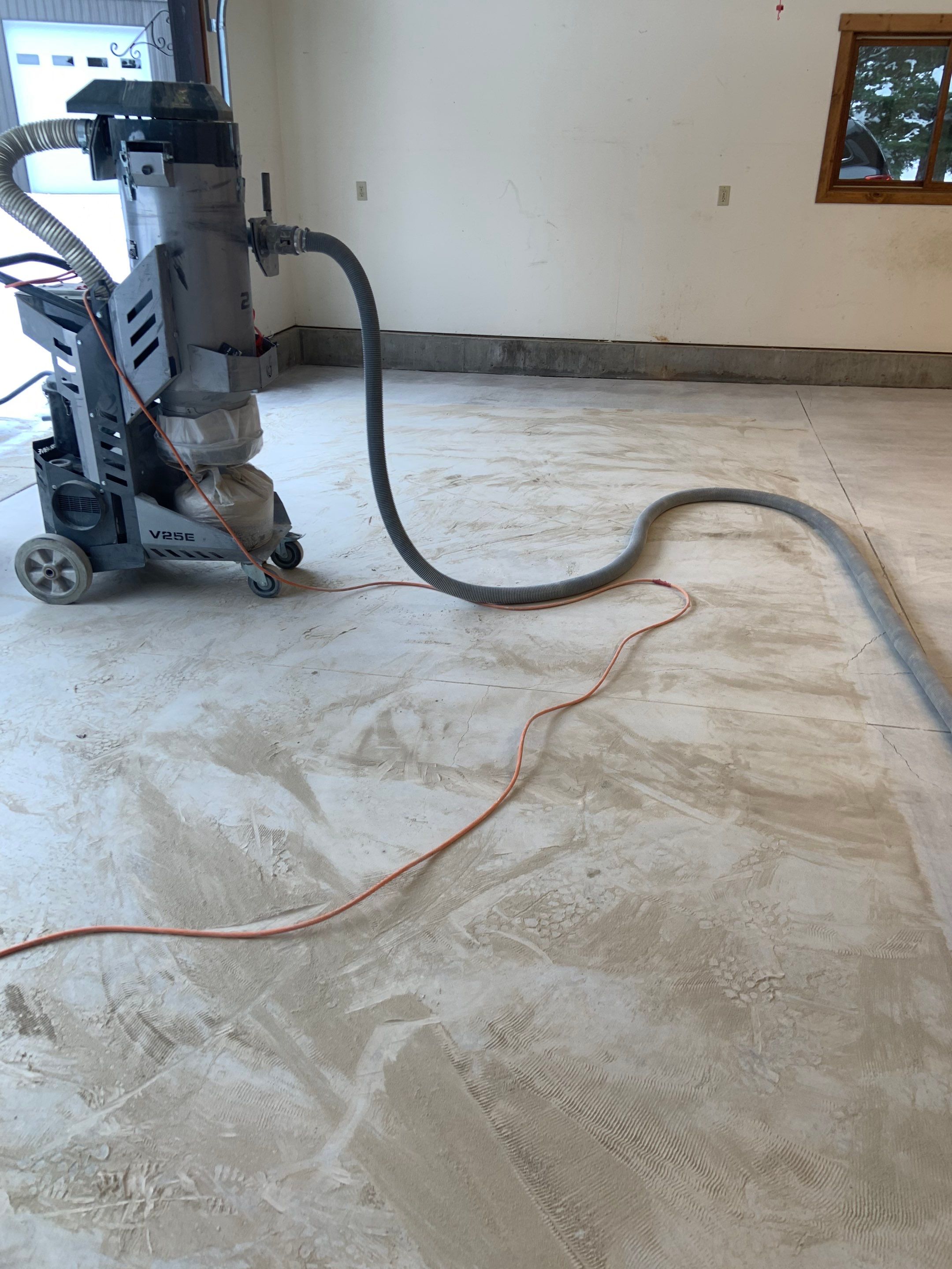 Garage Transformation using Pebble Beach by Croc Coatings, LLC