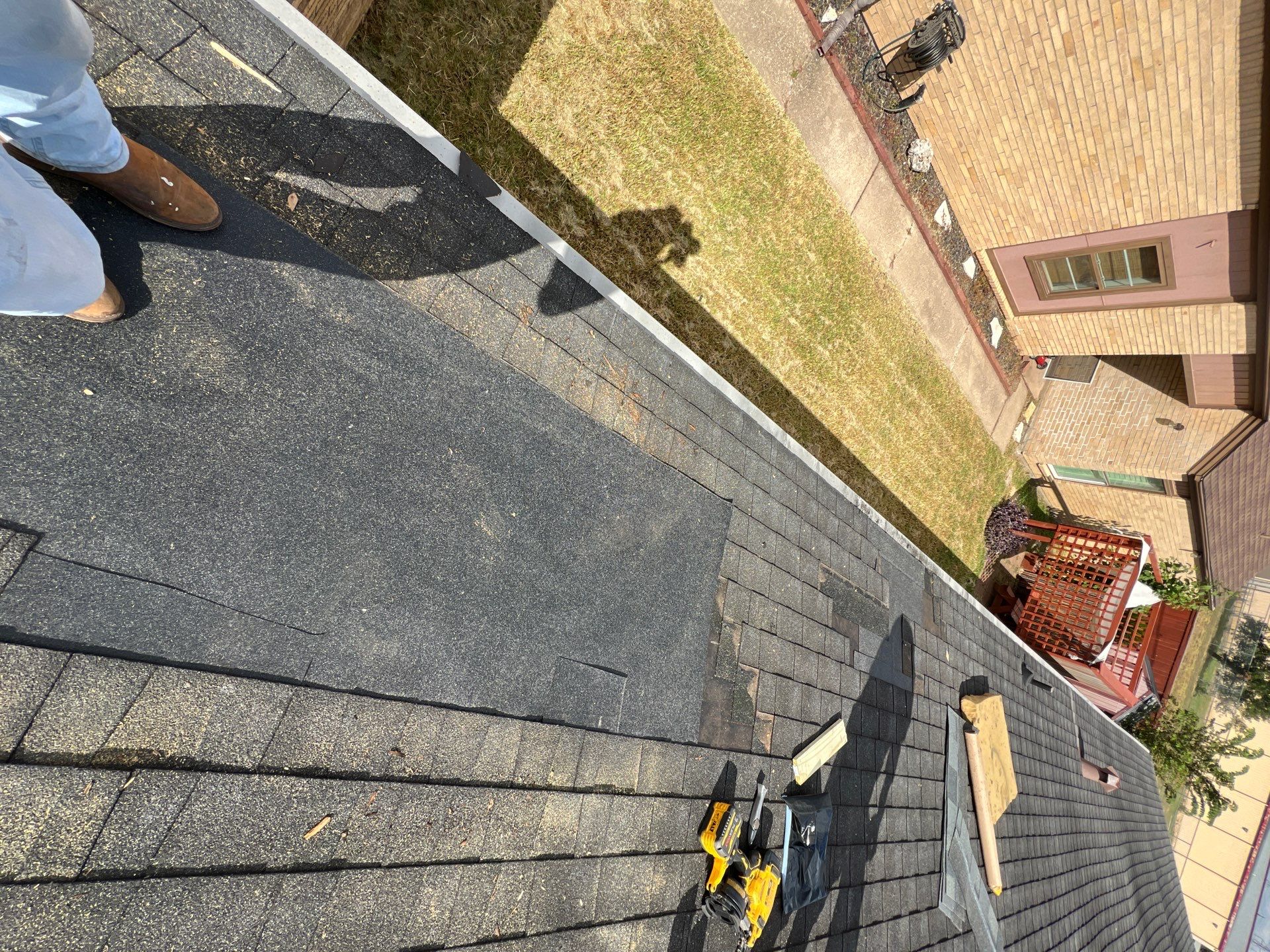 Residential Roofing Repair using Owen's Corning Duration (Lifetime) Shingles by Roof Repair Company