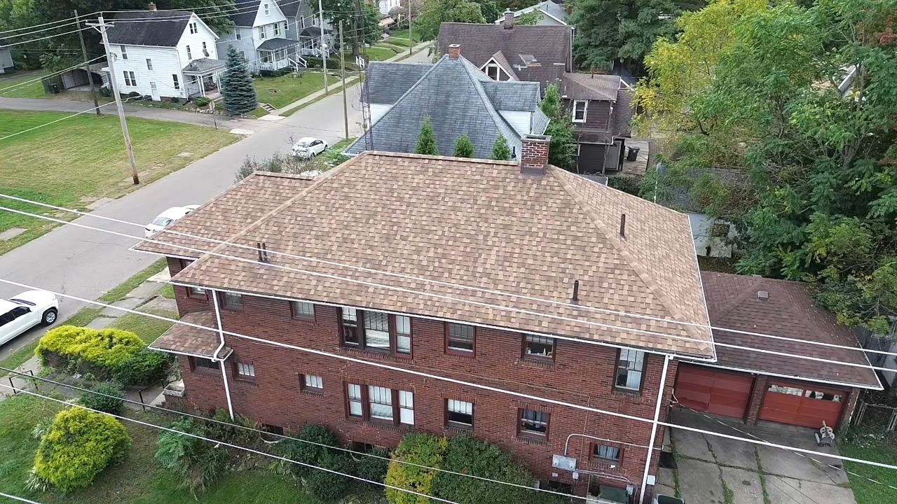 ATLAS PINNACLE COLOR: MORNING HARVEST DRIP EDGE: MUSKET BROWN by Eagle Eye Roofing