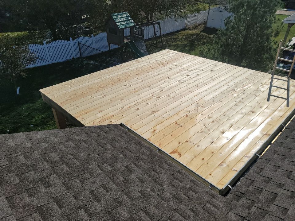 Hail Damaged Re-Roof by White Castle Roofing