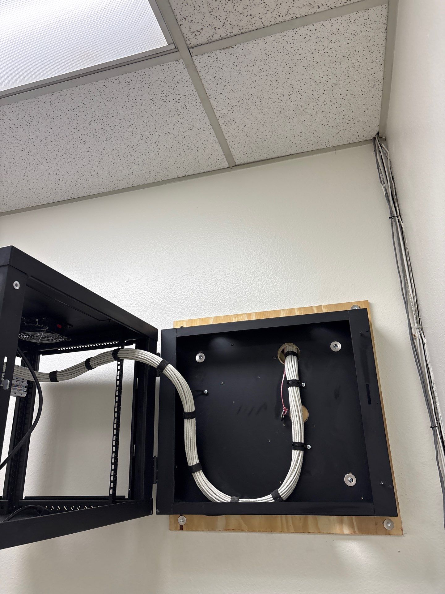 Commercial Office and Laboratory Structured Cabling in Rancho Cucamonga by Ring and Ping Inc.