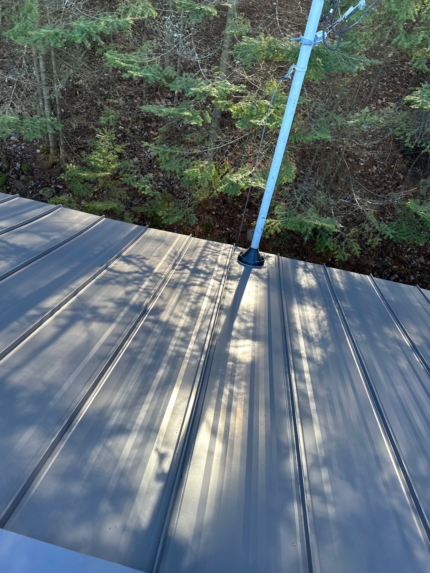 Standing Seam Roof  using Standing Seam Metal 26 Guage by Stendahl Services