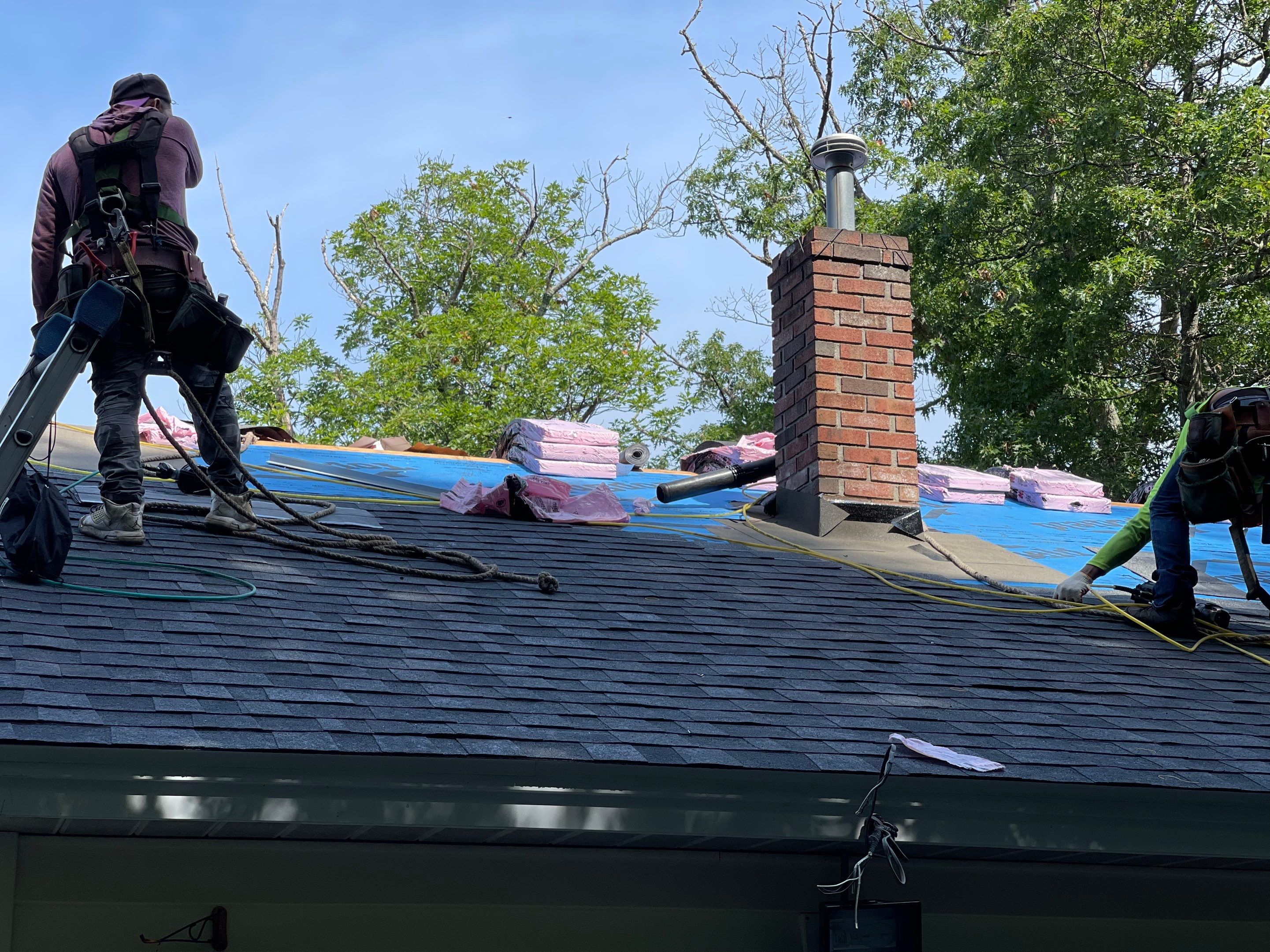 Residential Roofing Installation using Owens Corning TruDefinition by Sensible Home Solutions