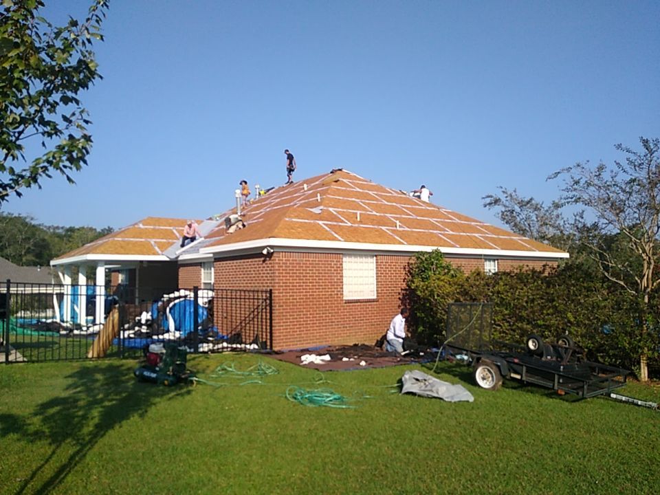 Residential Roofing Installation using Roof Replacement by American Roofing & Construction LLC