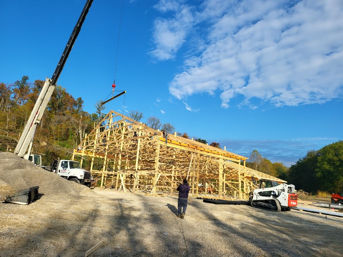 Custom Post-Frame Home Construction and Metal Building in Nashville by The Barn Builders
