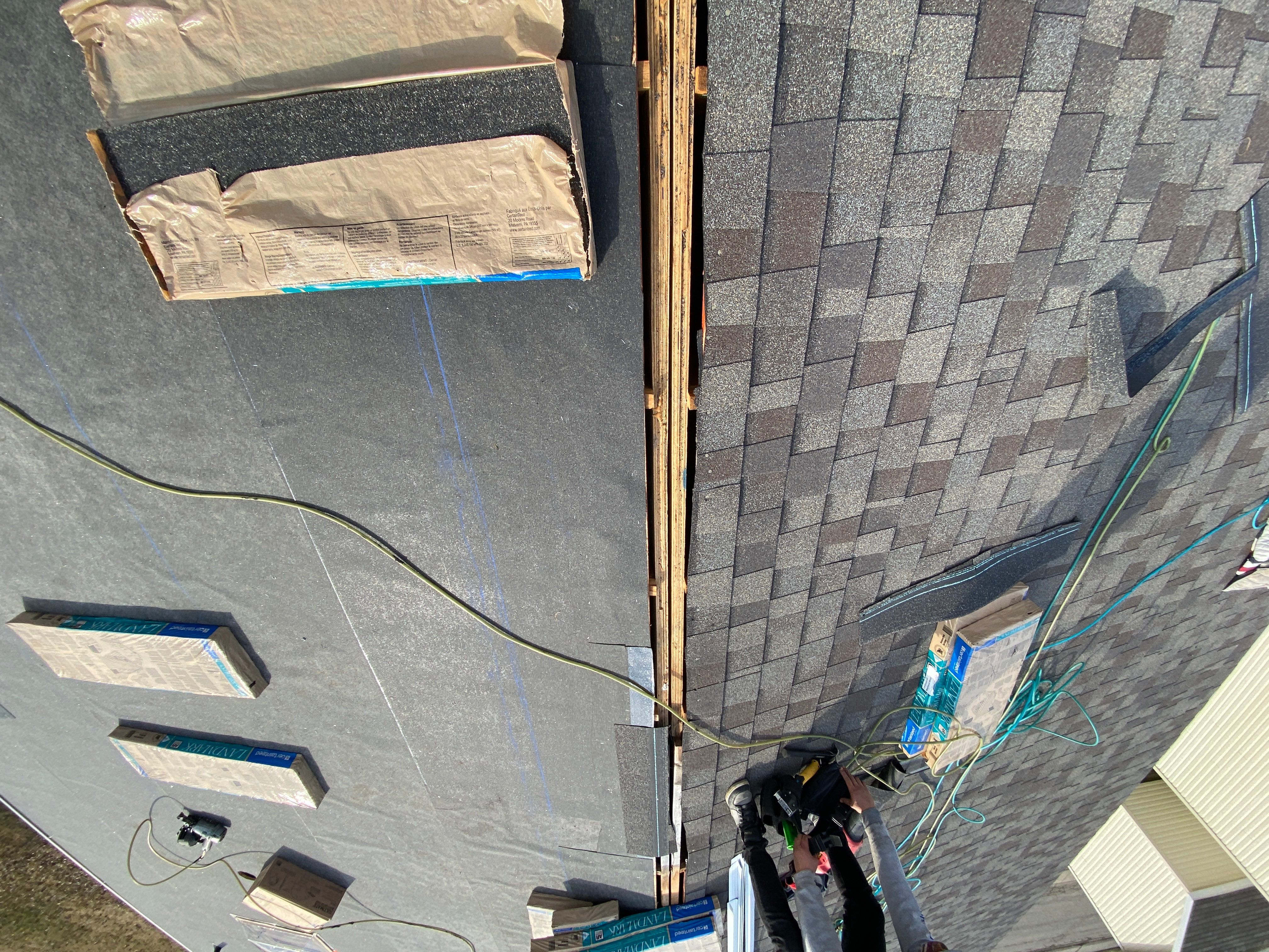 Roof Replacement using CertainTeed Landmark by 180 Contractors