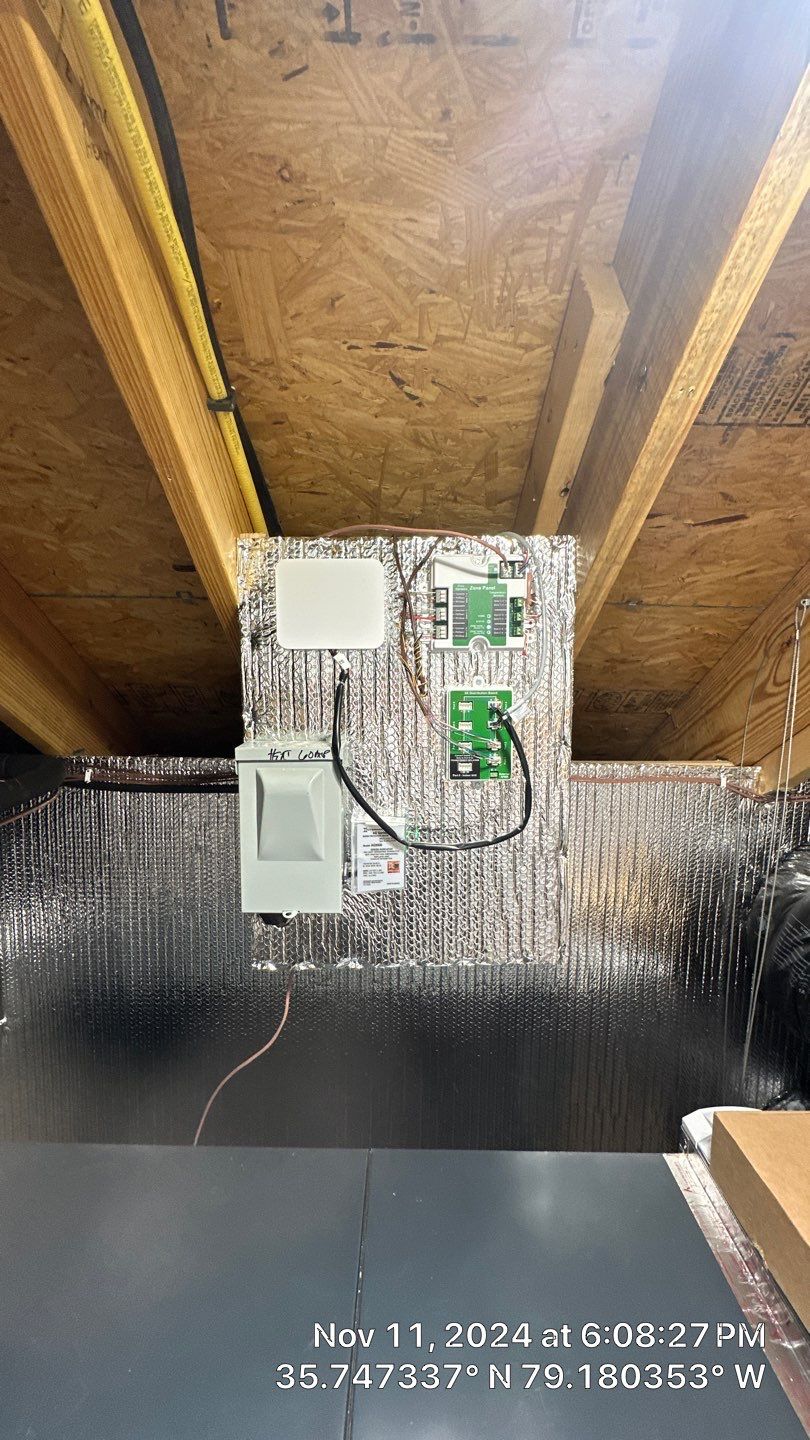 Trane XV20i Split Heat Pump Install  by Nick's Mechanical LLC.