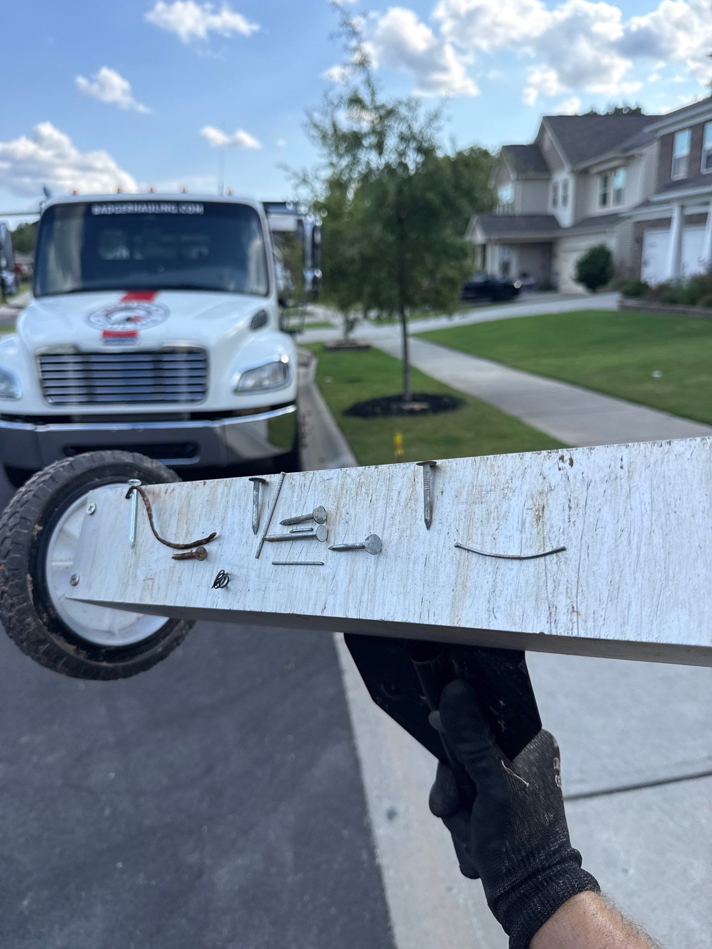 Project in Lancaster by Badger Hauling