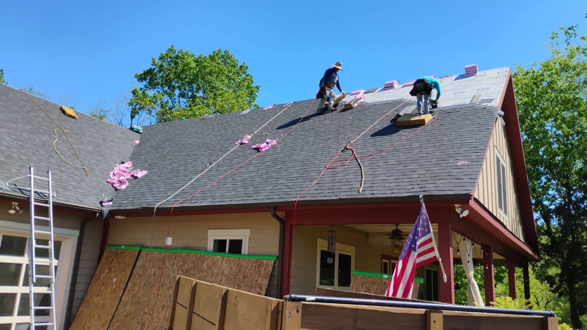 Tony's roof by BROCK BUILDERS 