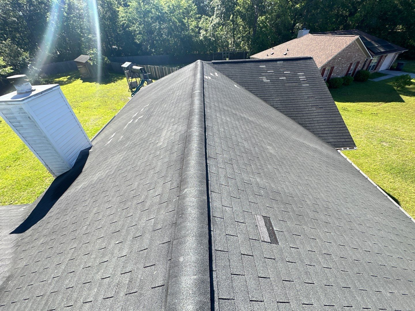 Residential Roofing Installation using Atlas Pinnacle Pristine Coastal Granite by Talya Roofing