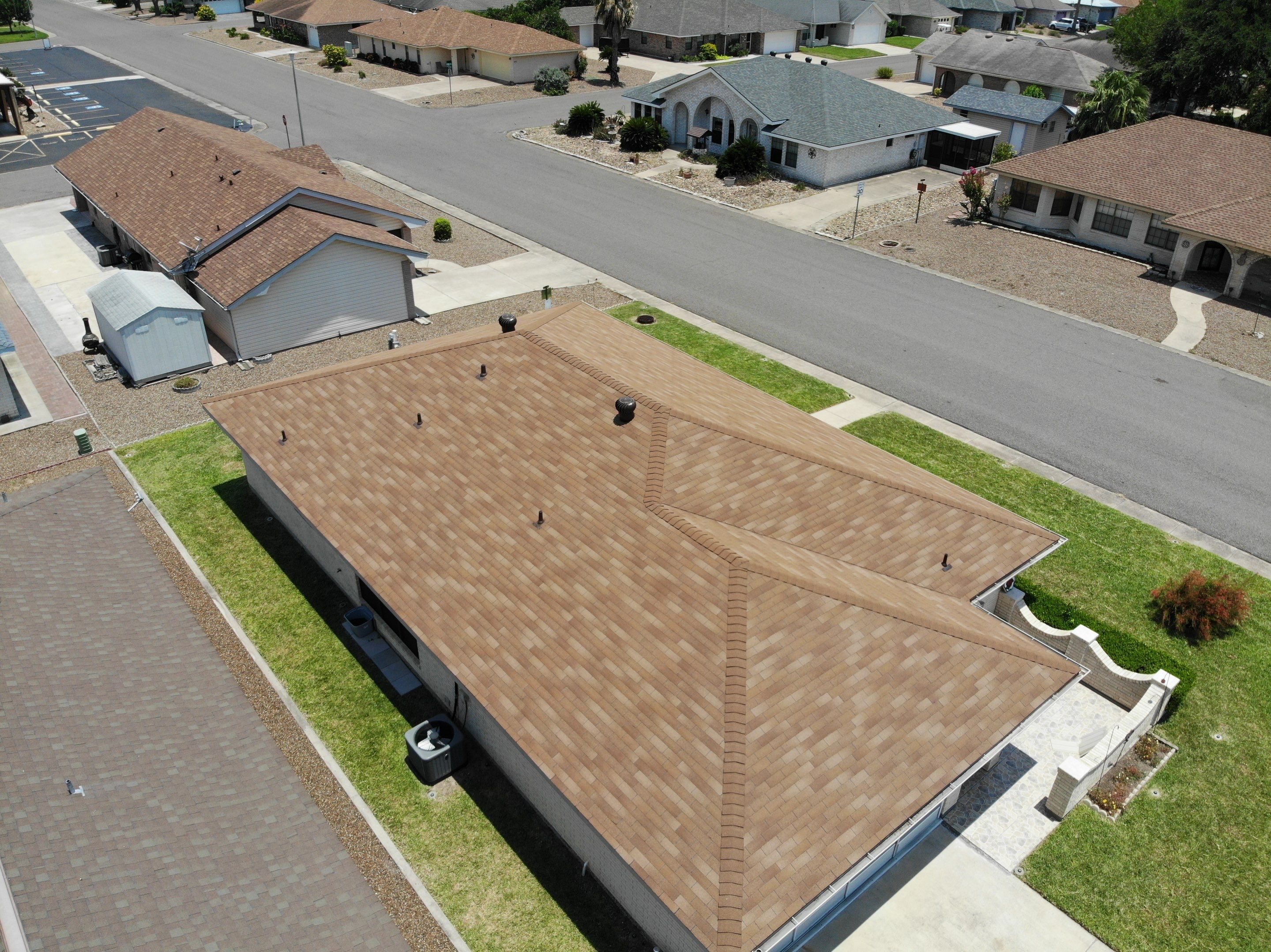 3 Tab Shingle Roof using Owens Corning Supreme by Bison Roofing