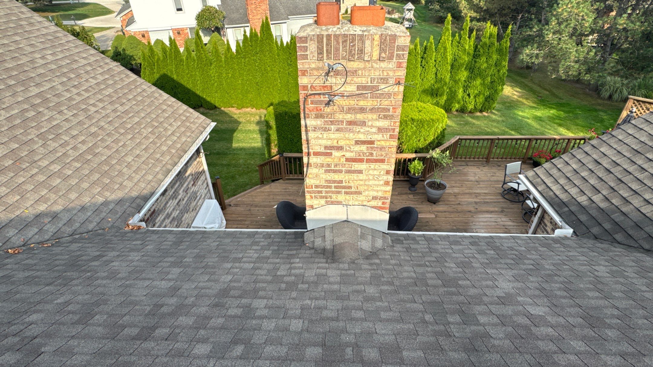 Roof Replacement using Owens Corning Teak by 180 Contractors