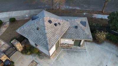 Roswell, GA Roof Replacement GAF Timberline HDZ Weathered Wood