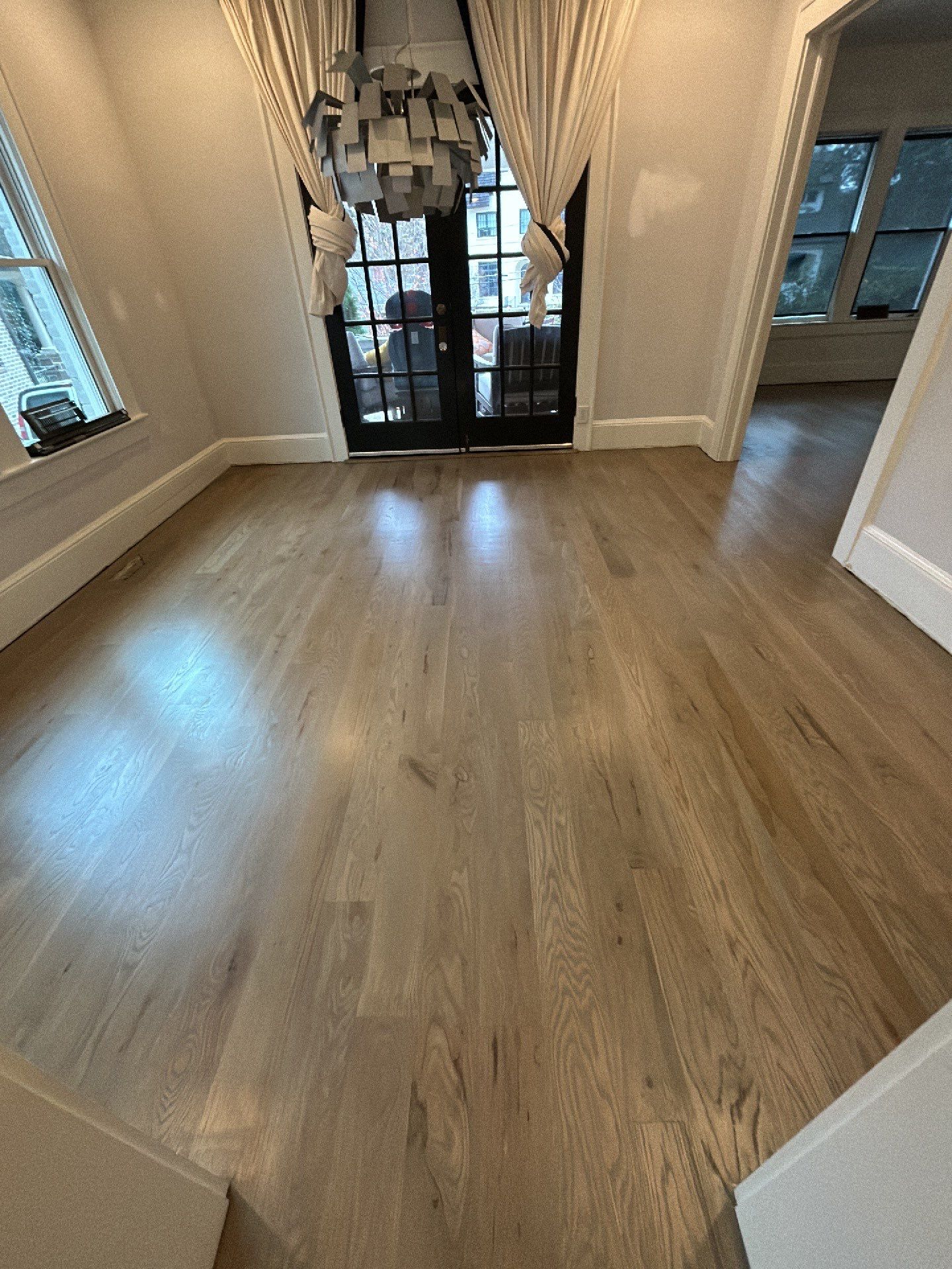 White Oak refinish  by Footprints Floors of East Atlanta