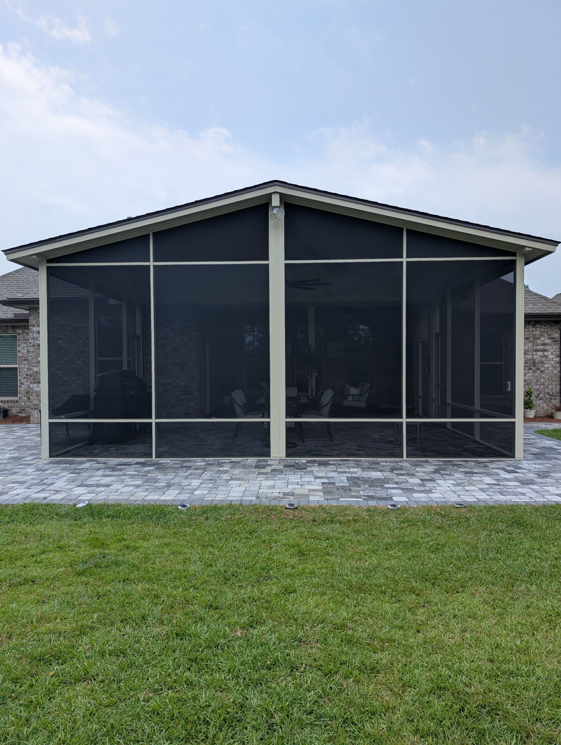 Patio Cover using Colorbeam by Titan Sunrooms