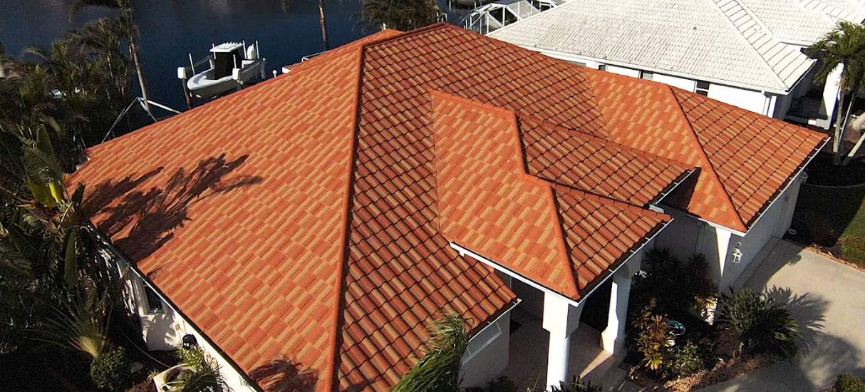 Punta Gorda Isles Stone Coated Steel Roof System by Unified Steel Westlake (Boral) by Four Peaks Roofing