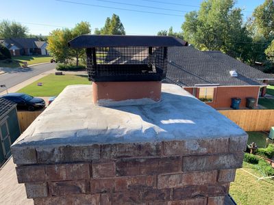 chimney repair & gutter installation in Edmond
