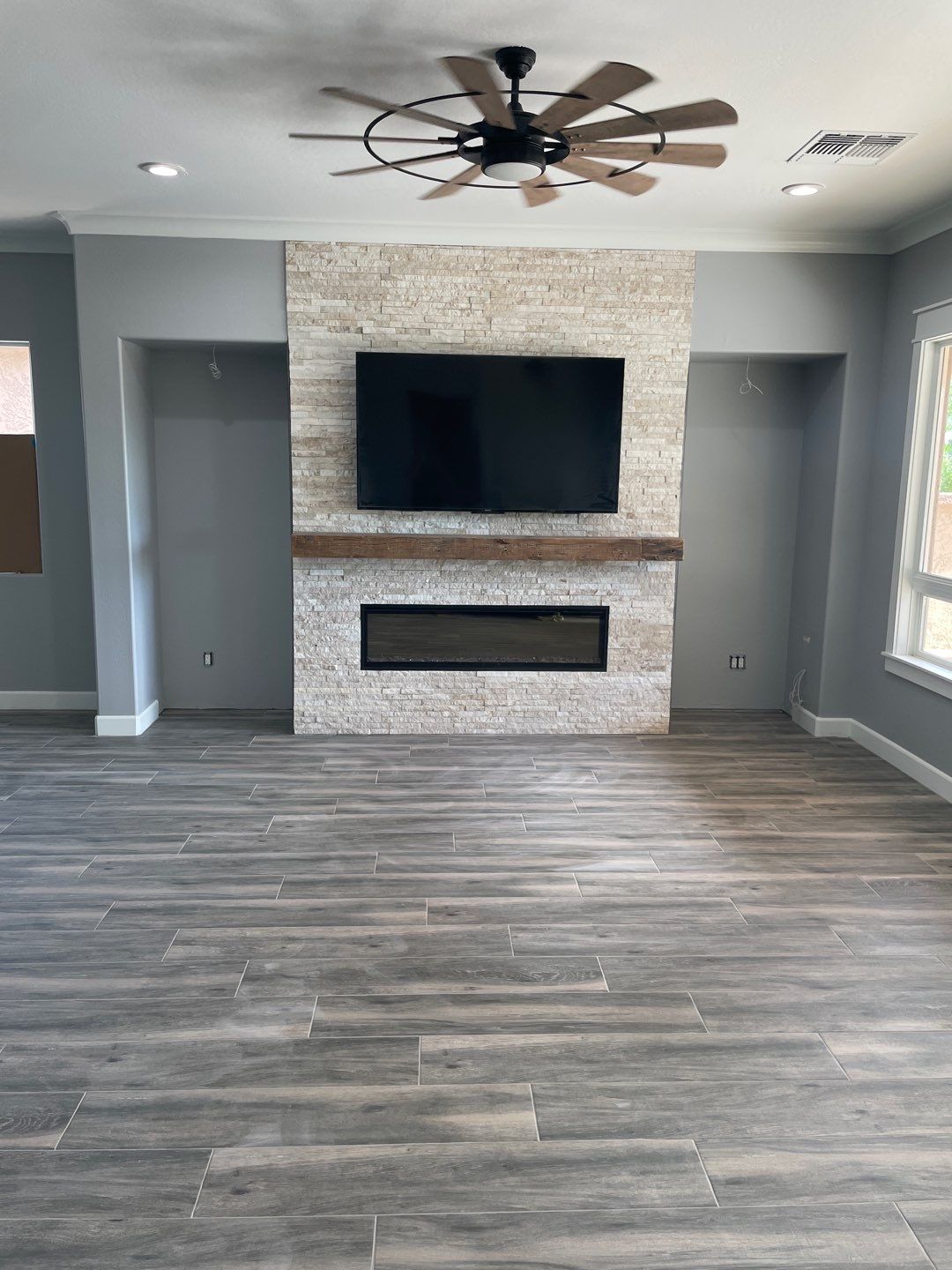 Home Remodel Using Multiple Materials  by Footprints Floors of Chandler 