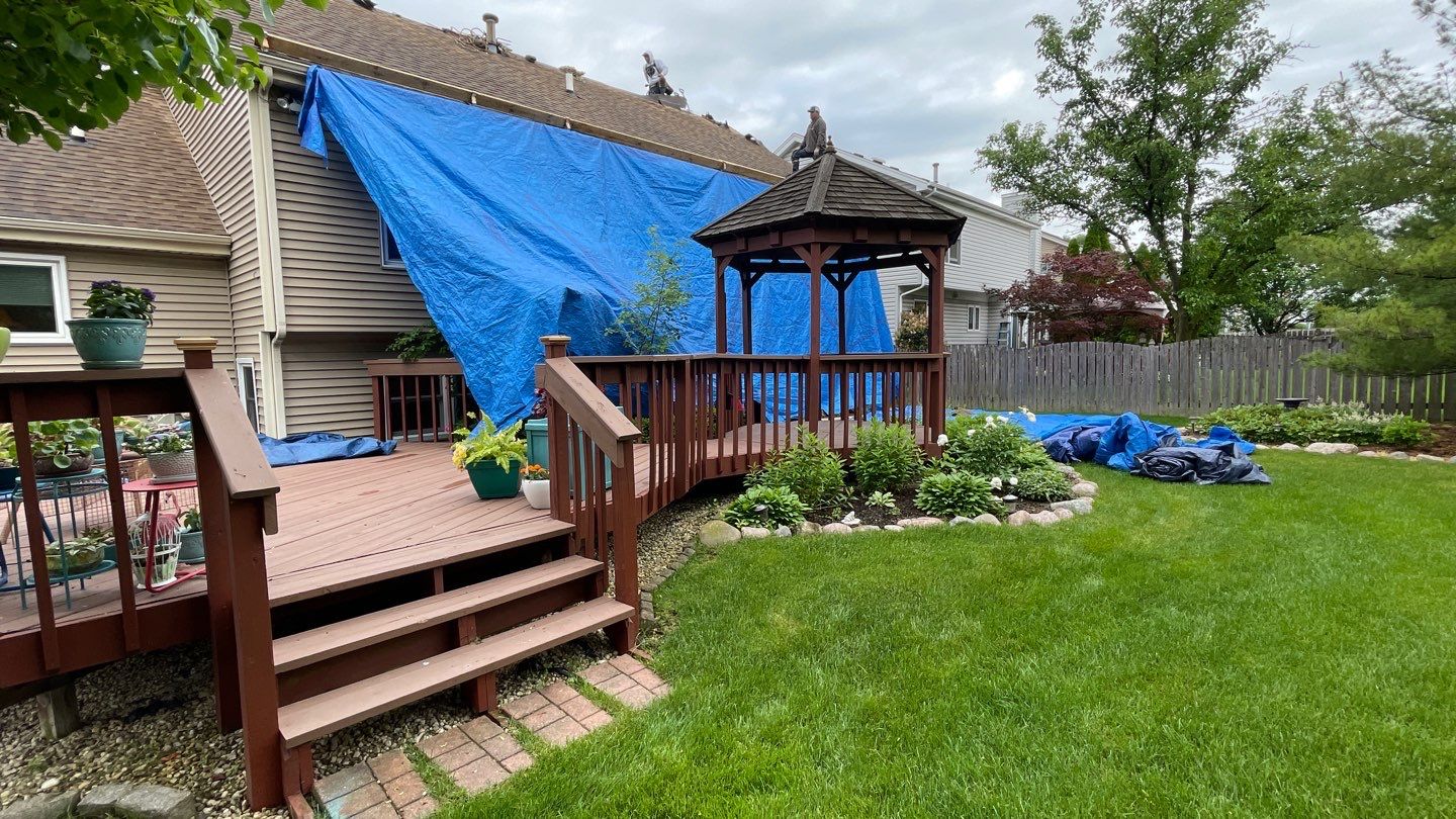 Residential Roofing Installation using GAF Timberline HDZ by Pro Home Services Inc