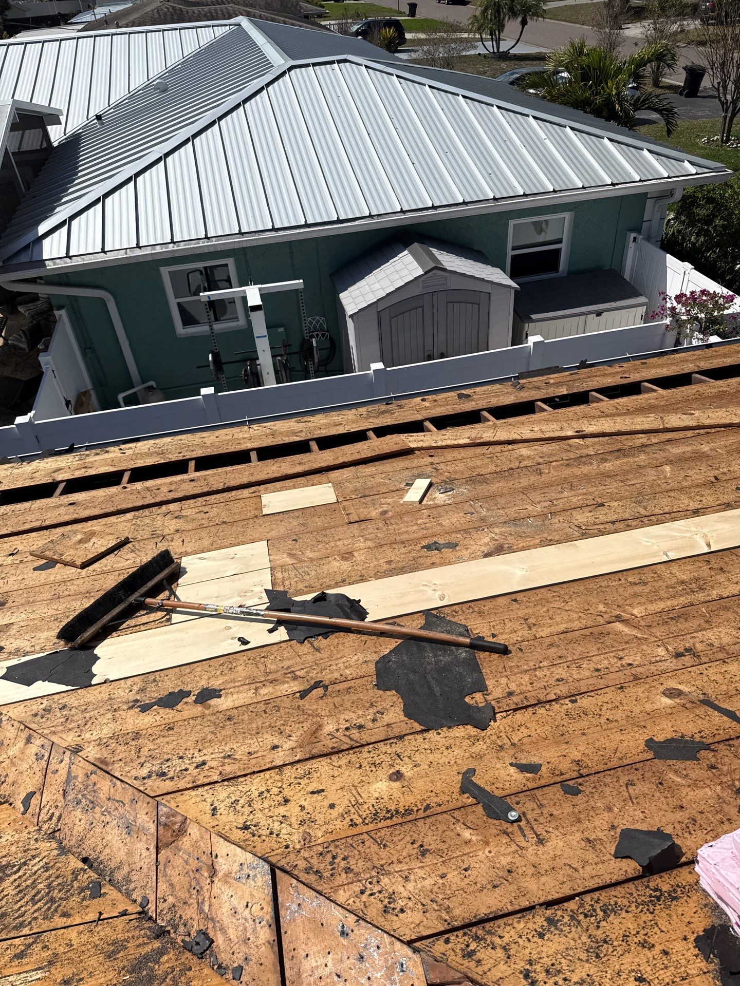 Project in St. Petersburg 33713 by Mitchell Roofing Company LLC