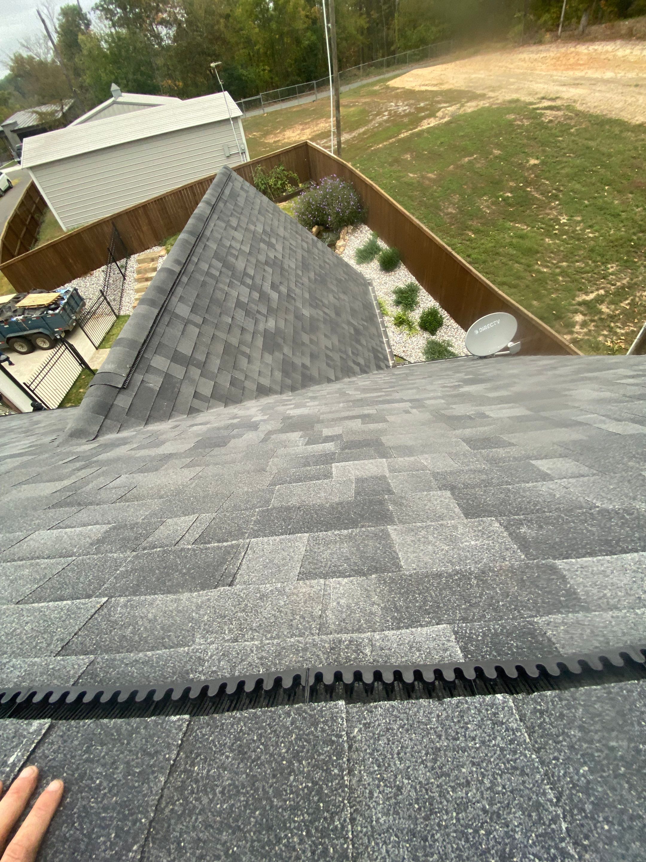Residential Roofing Repair using Malarkey Vista: Midnight Black by Hostetler Roofing