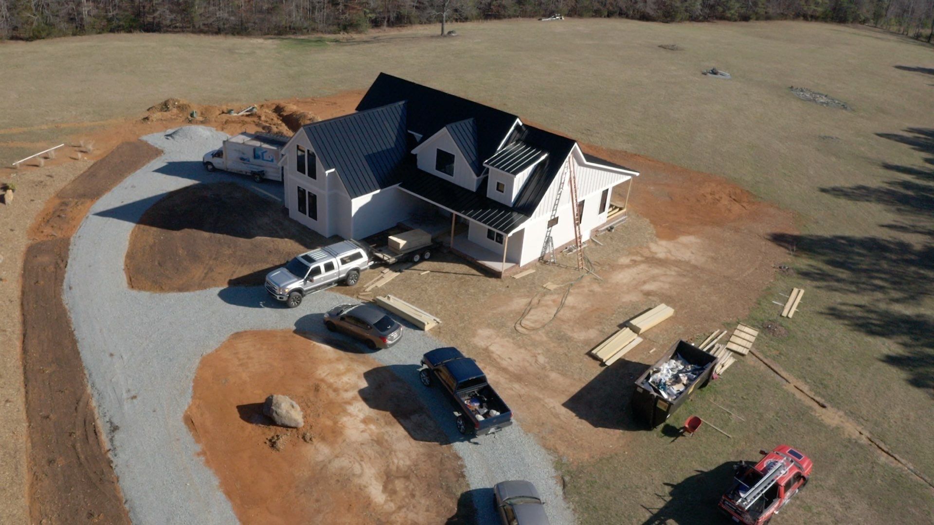 Custom Home Metal Roof Installation by Just In Time Roofing and Restoration