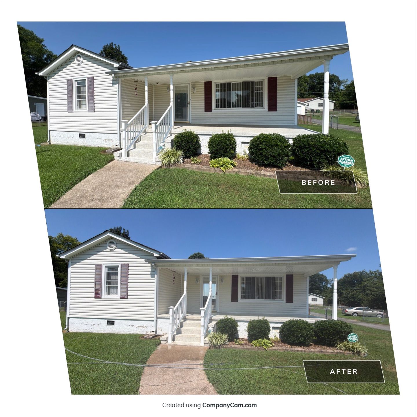Project in Chattanooga by Curb Appeal 