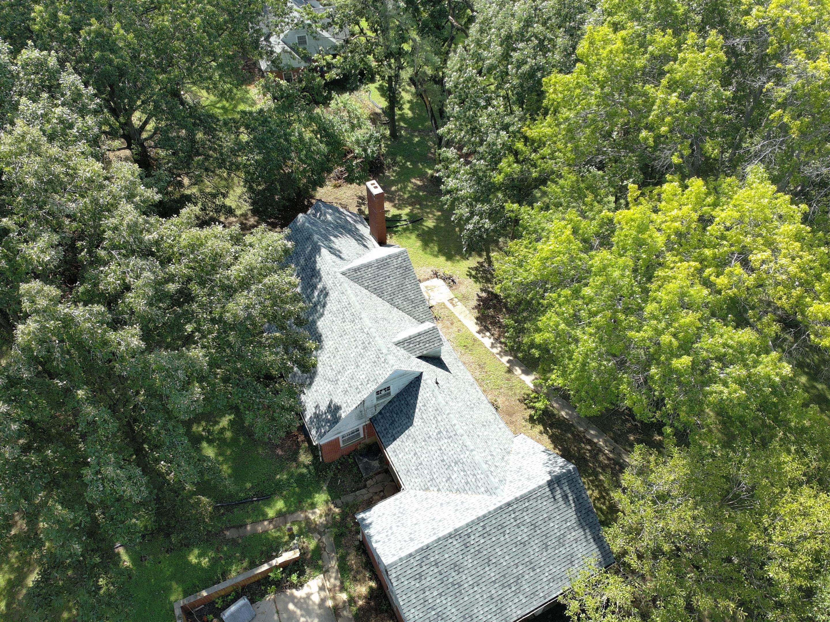 Residential Roof Replacement and Gutter Installation in Dayton by Level Up Roofing and Restoration Services LLC