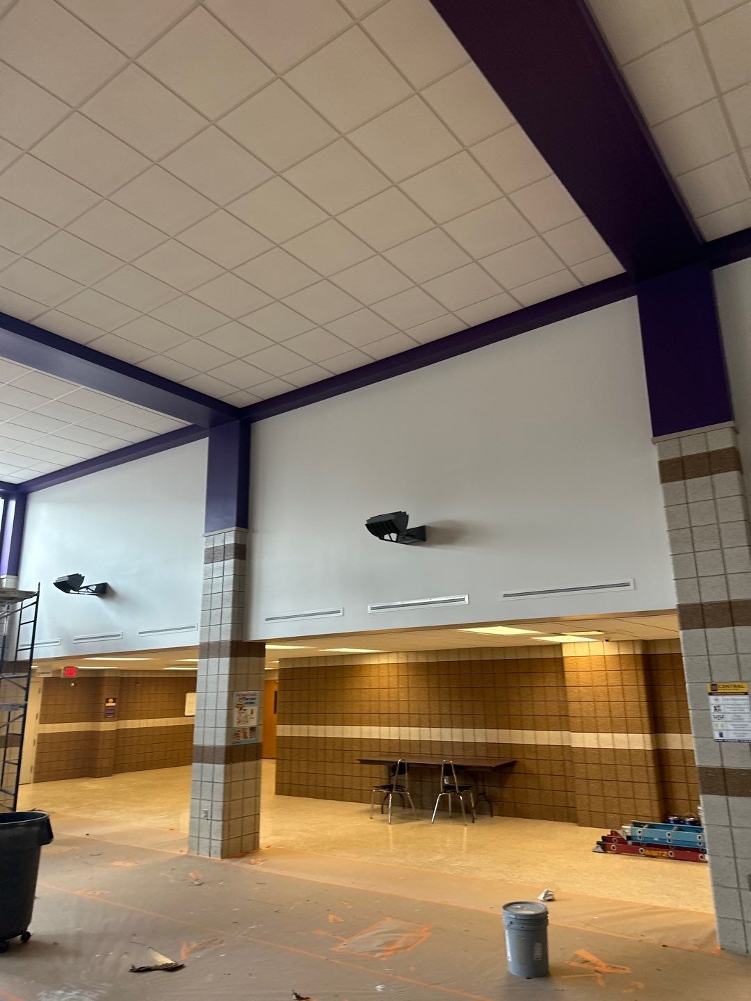 School Painting Project by Cutting edge painting 