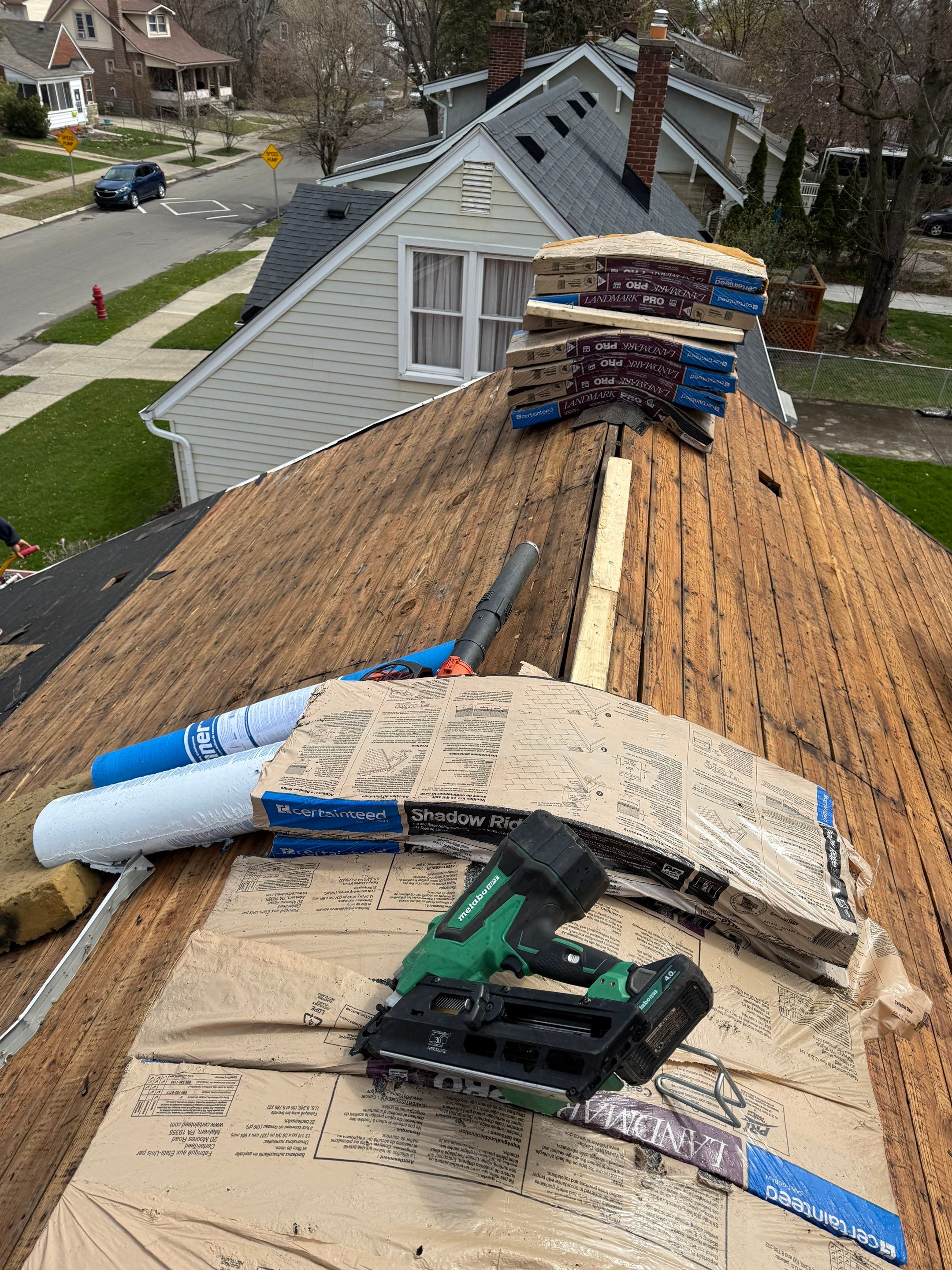 Project in Ferndale by Eave Roofing
