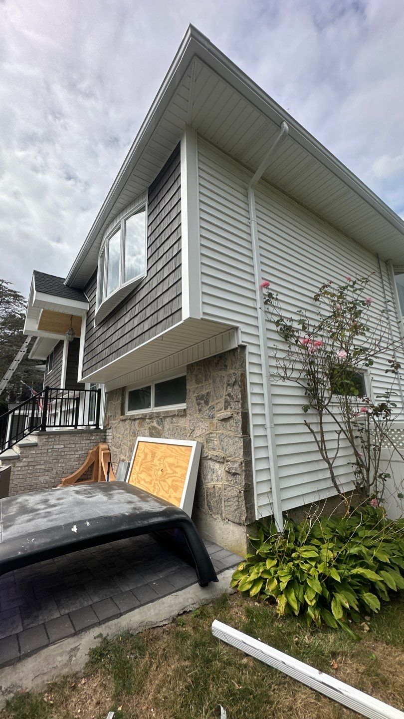Full House Installation by Above All Gutters 