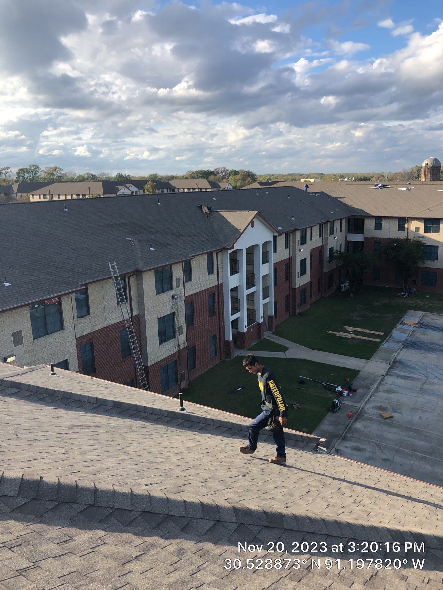 University Dorm Roof Replacement by Lapeyre Roofing