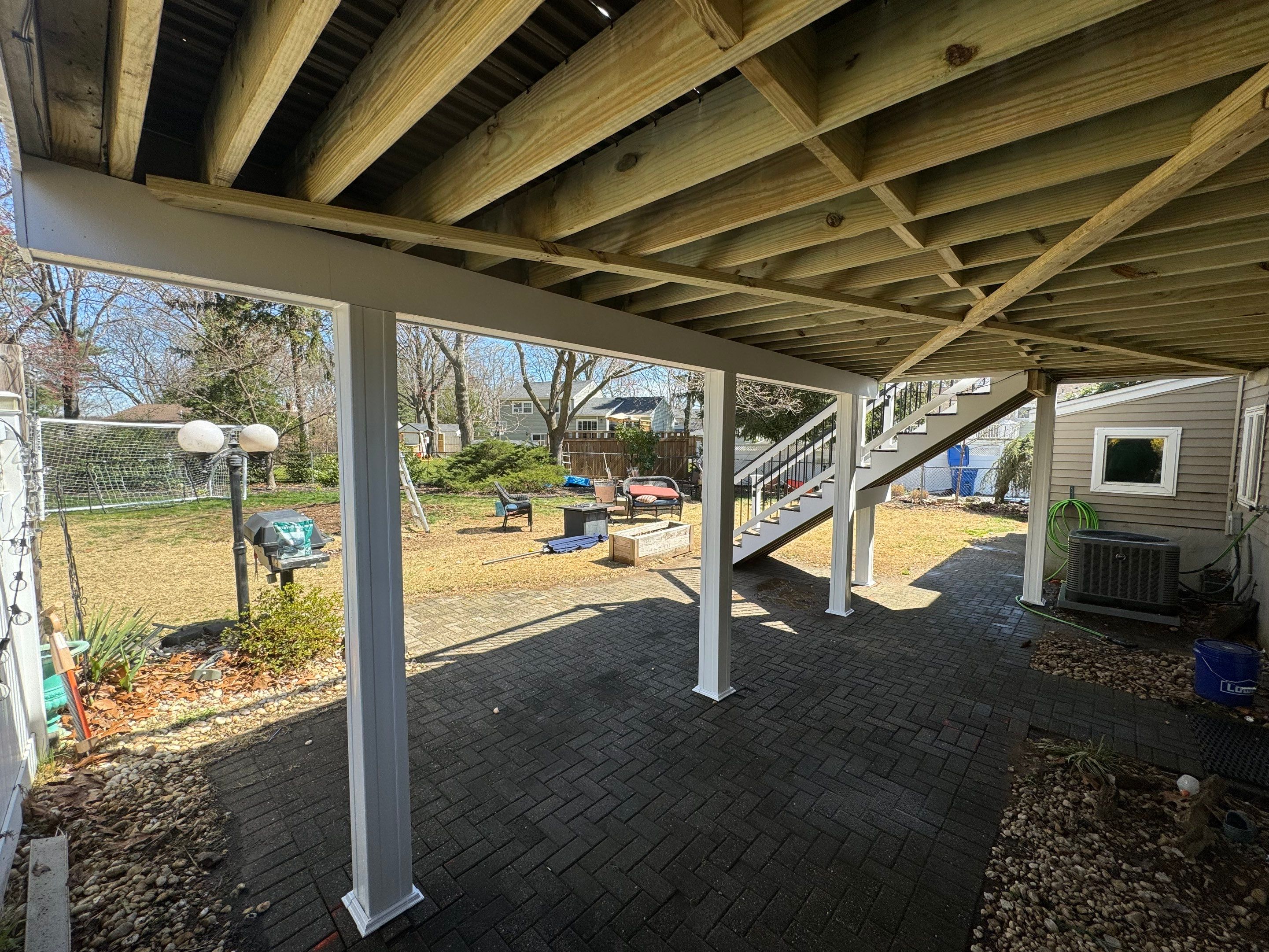 New deck in Middletown by deck guardian