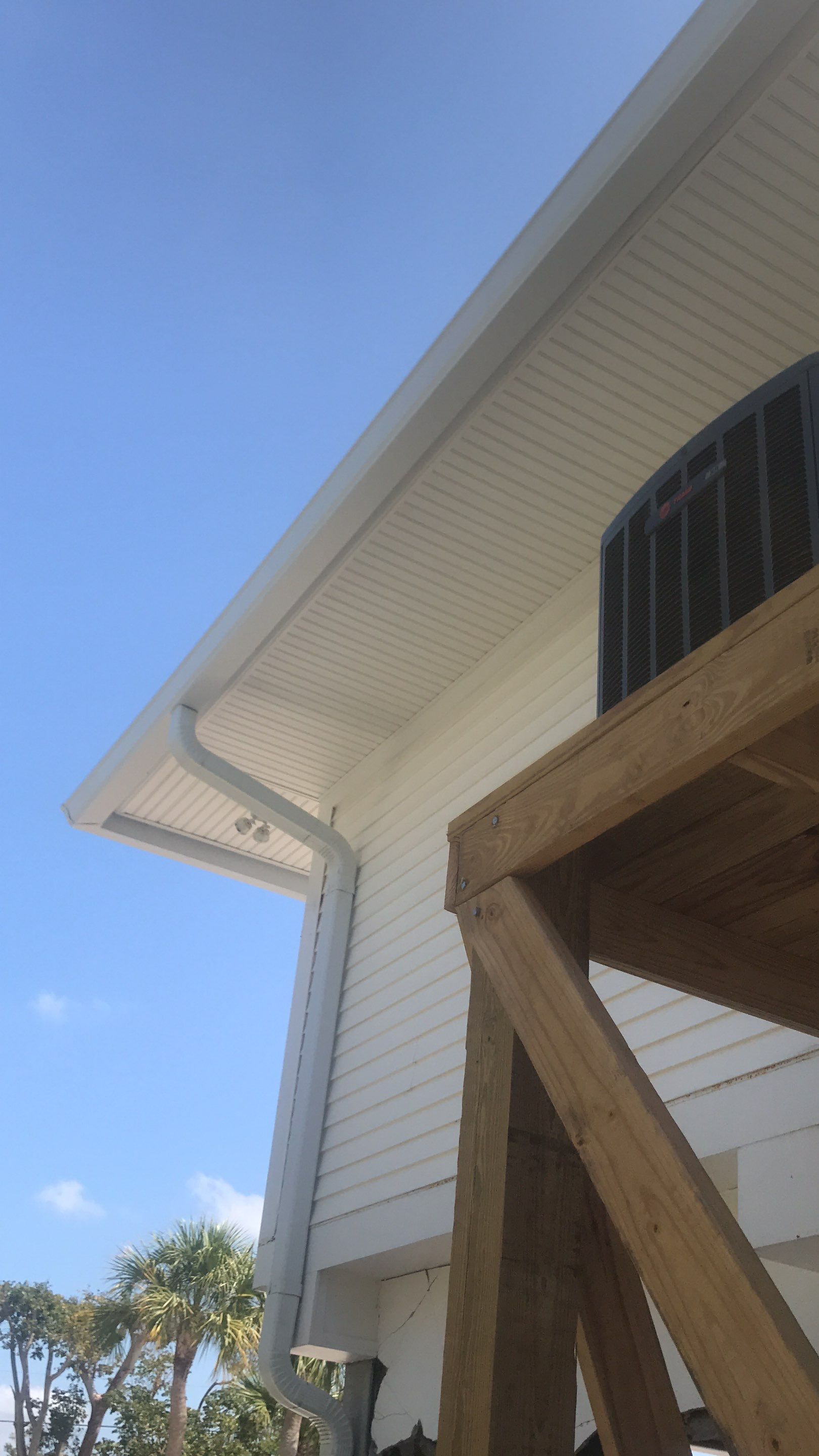 Downspout Installation using Downspout Extension in Sanibel FL by Gutter Professors