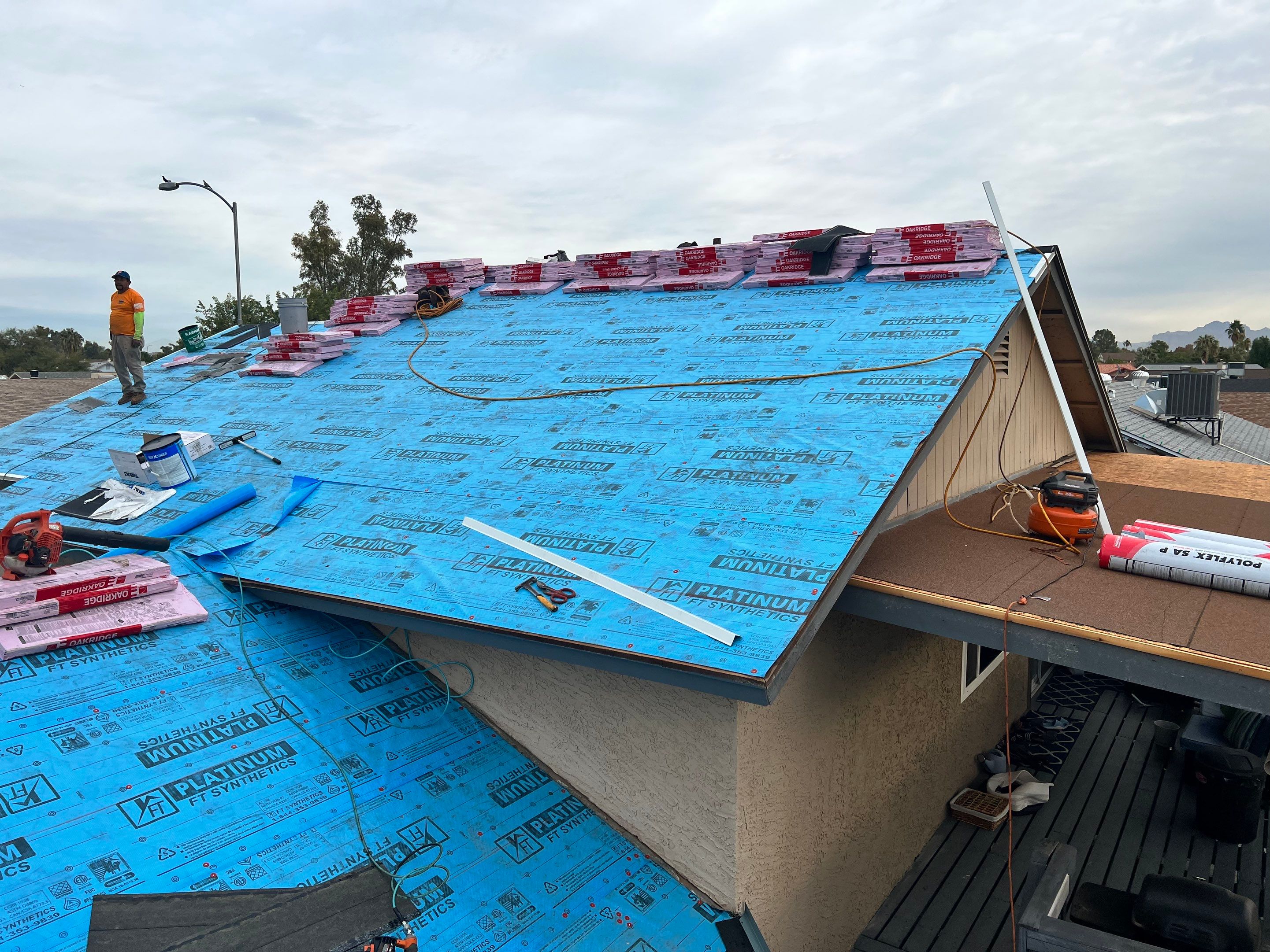 Anne's Full Re-Roof + Shed by All Storm Roofing & Construction