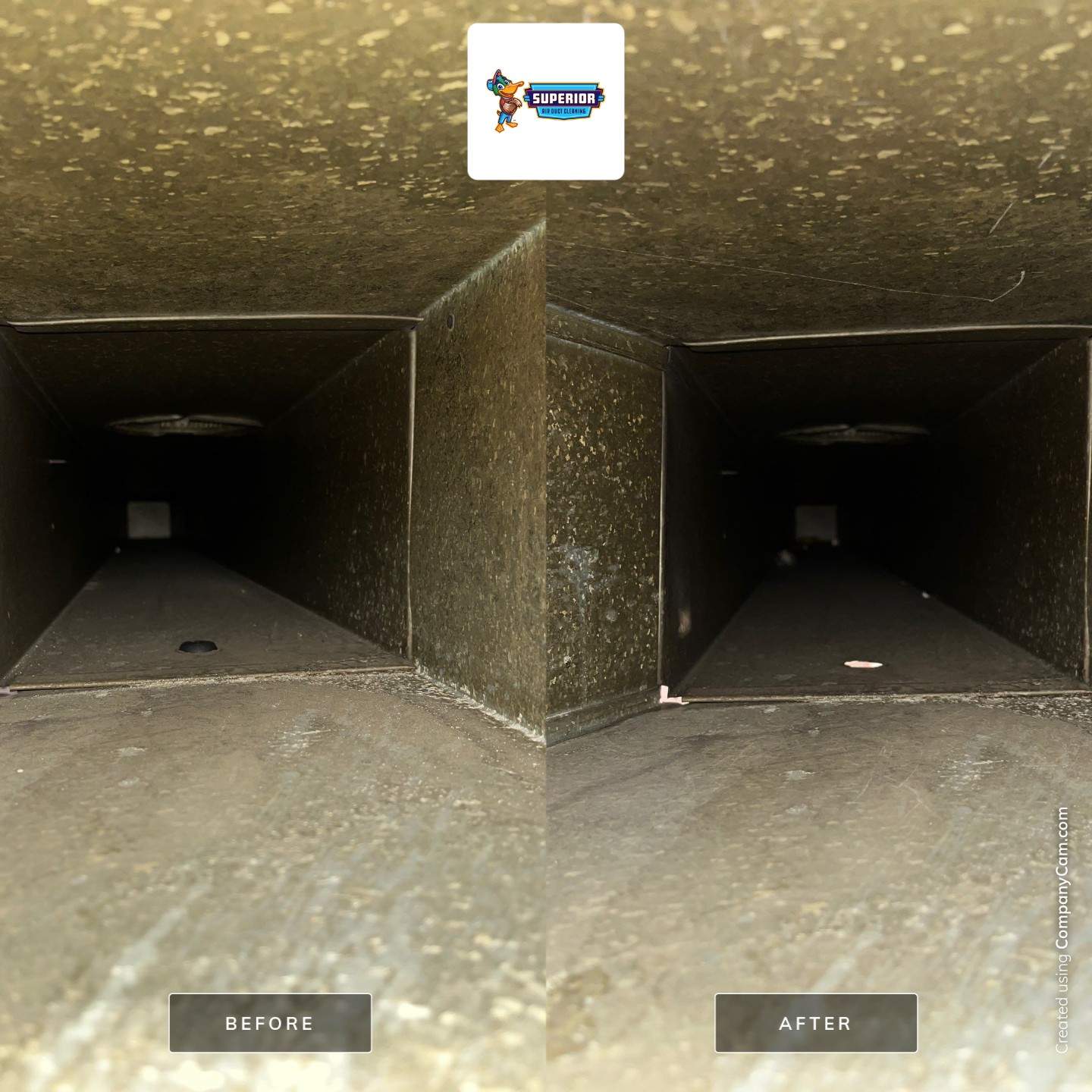 Air Duct Cleaning With a Vacuum Truck in Allison Park, PA. by Superior Air Duct Cleaning
