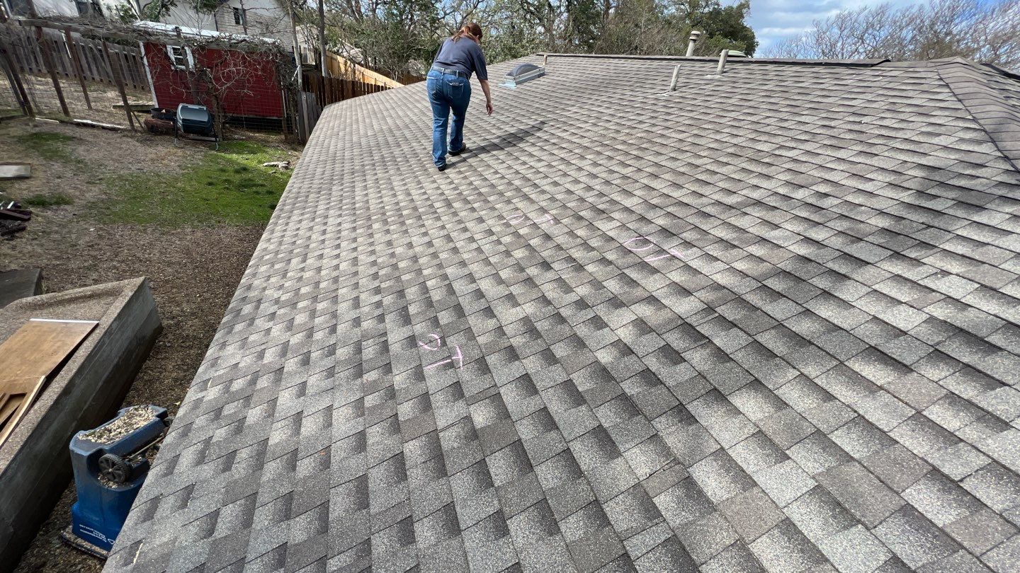 Winter storm 2023 with tree damage by Oakwood Roofing and Construction, LLC