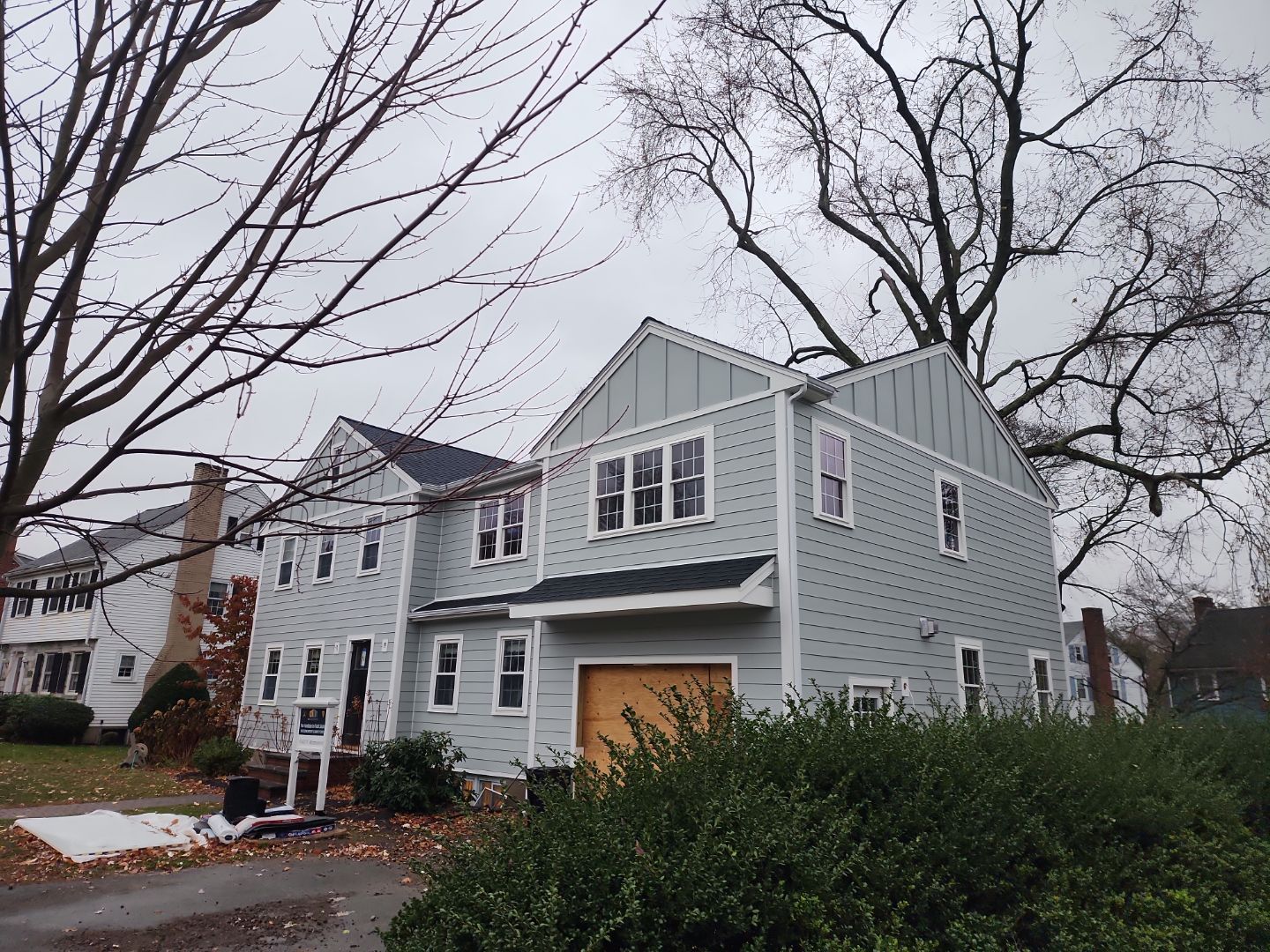 Siding and Roof for house with new addition in Milton, MA by UBrothers Construction