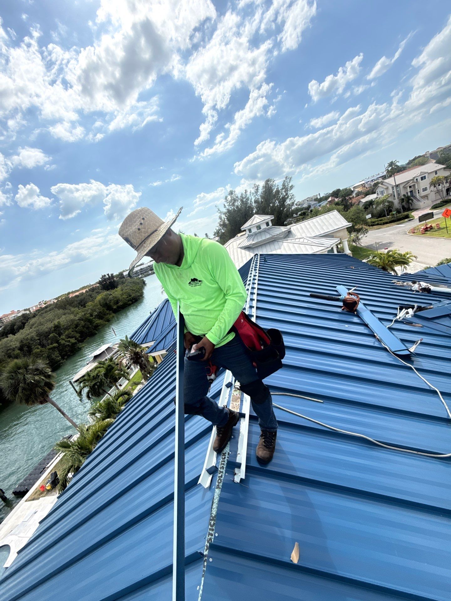 Project in St. Petersburg 33715 by Mitchell Roofing Company LLC