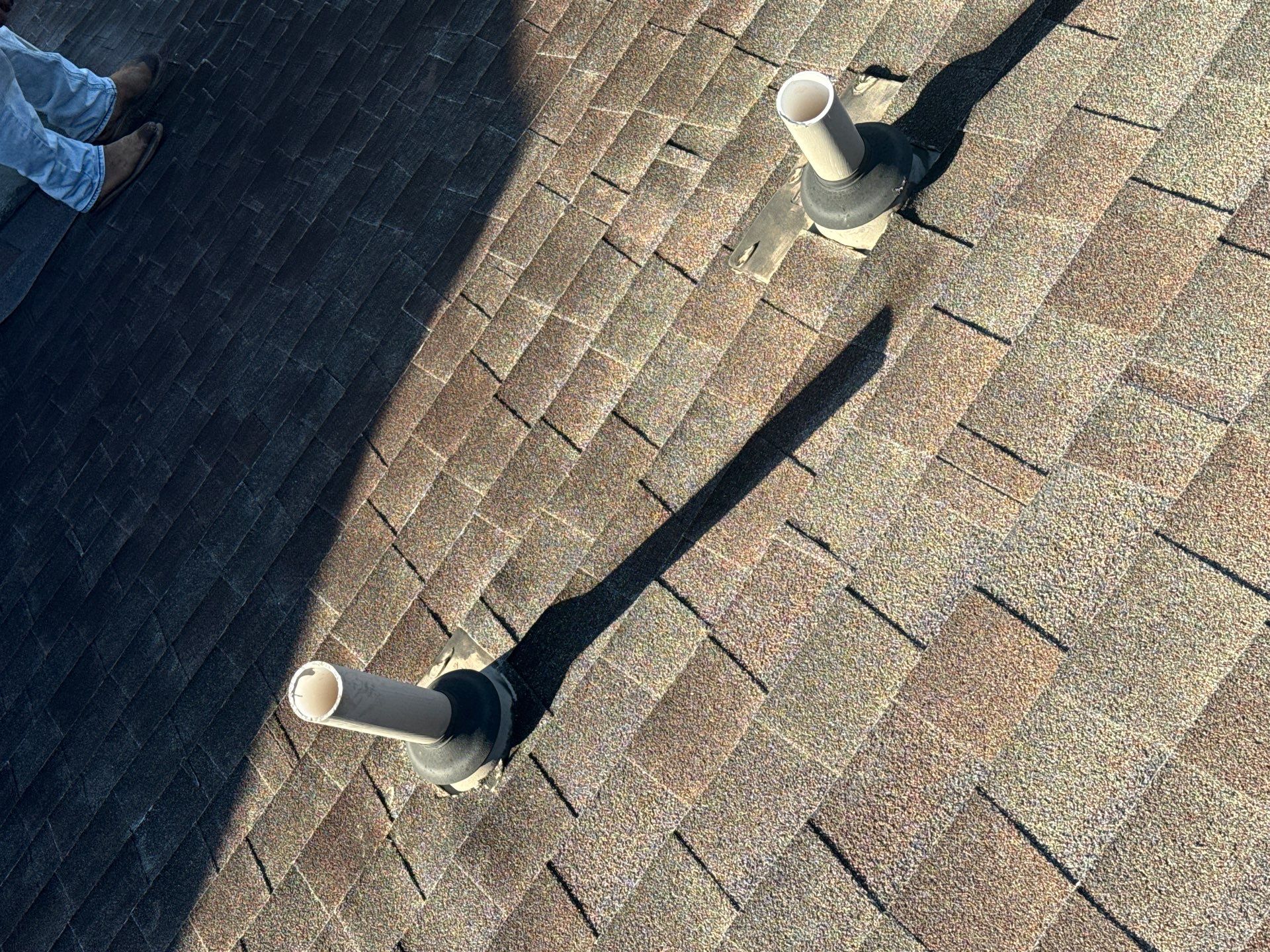 Hail Damage using Owen's Corning Duration (Lifetime) Shingles by Roof Repair Company