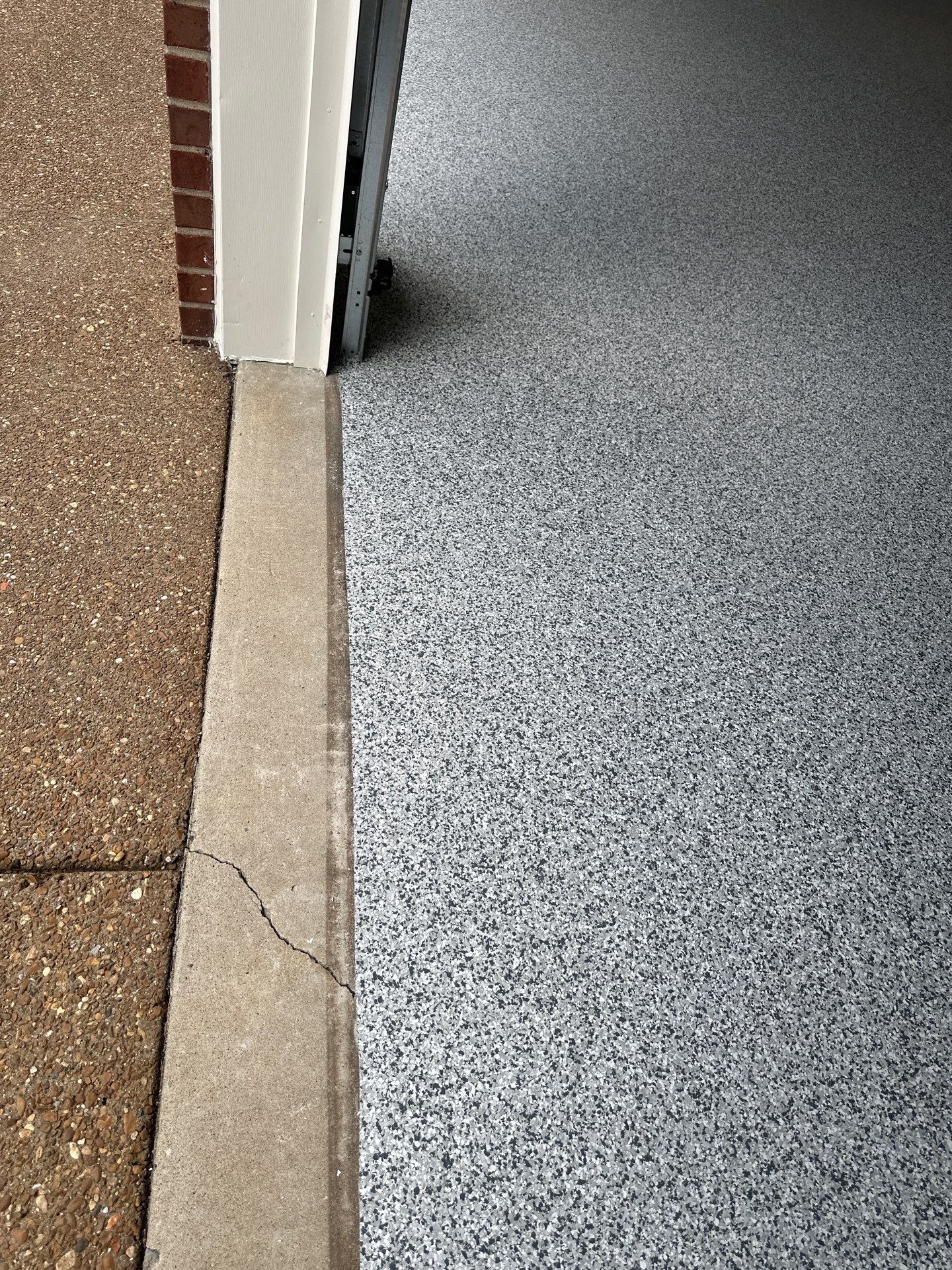 Garage Floor Coating using Gravel by My Garage Floor Guys